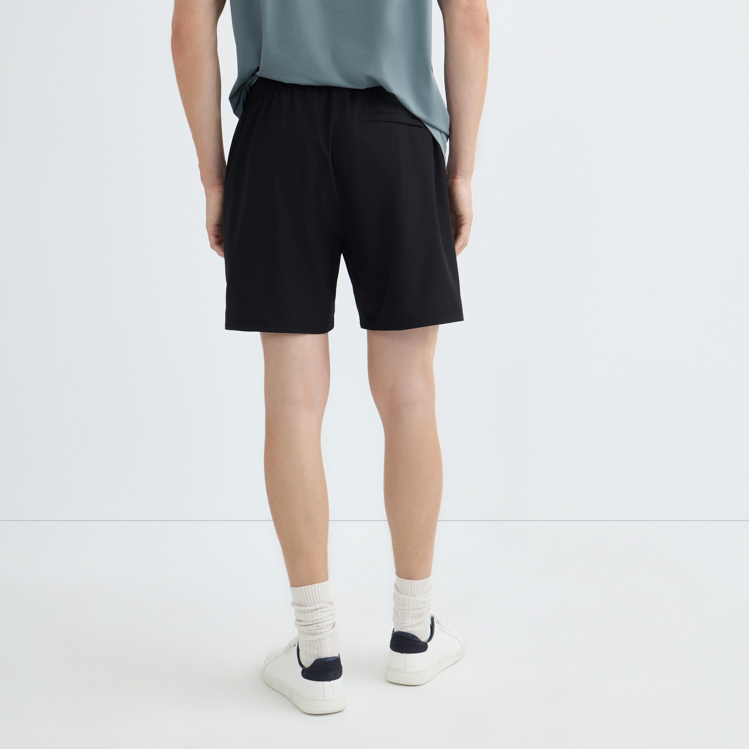 Pantalón Corto Hombre Negro-3