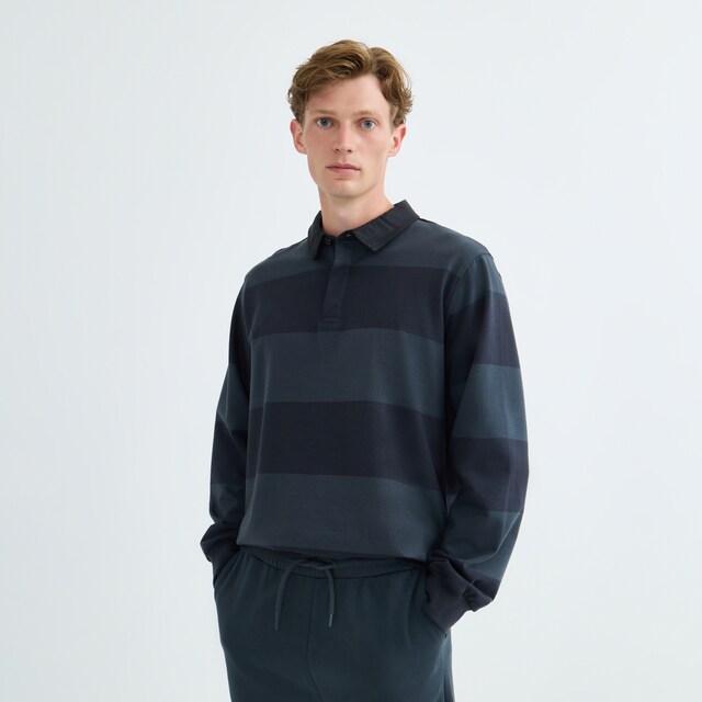 Imagen 0 de Sudadera Cuello Polo Hombre