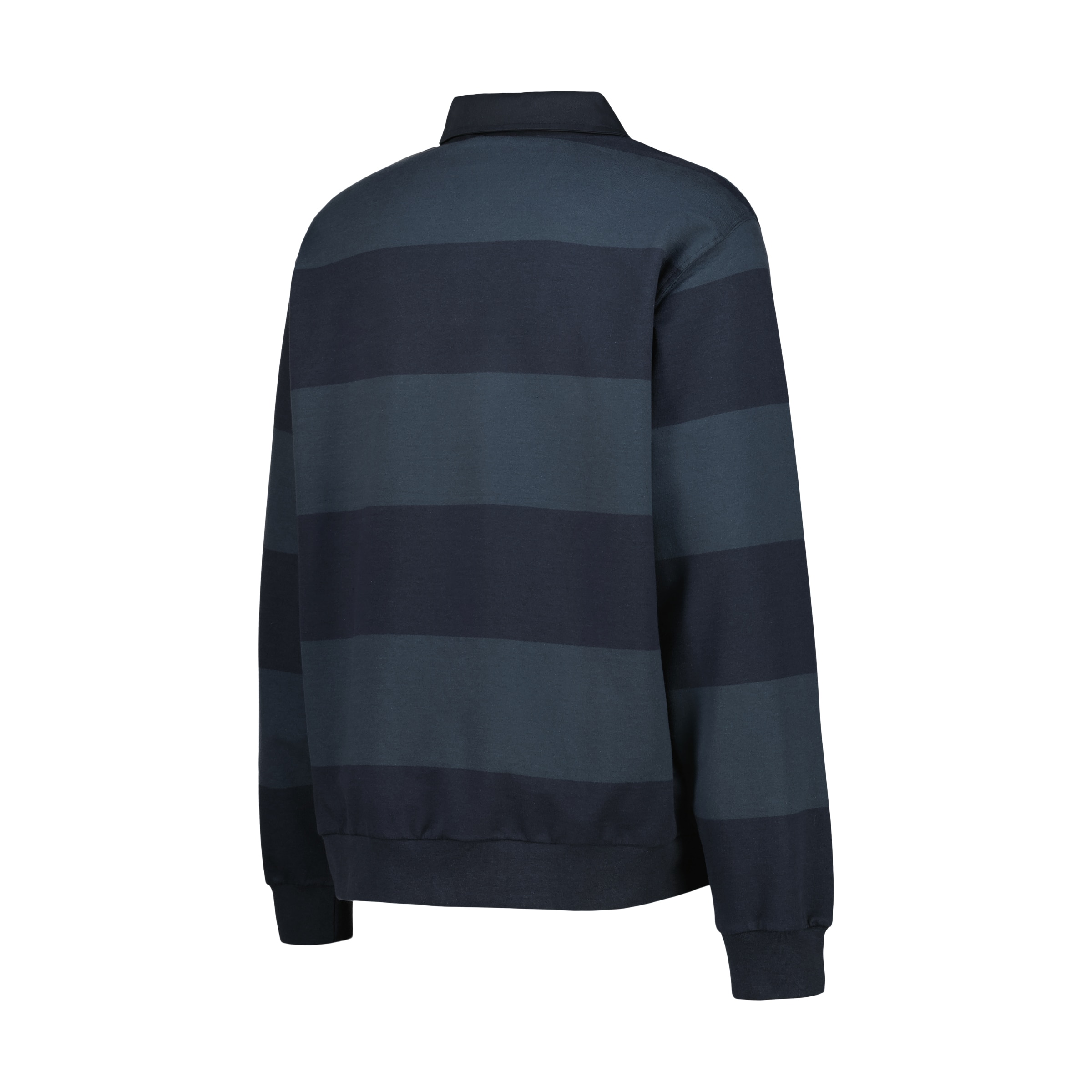Sudadera Cuello Polo Hombre Verde-5