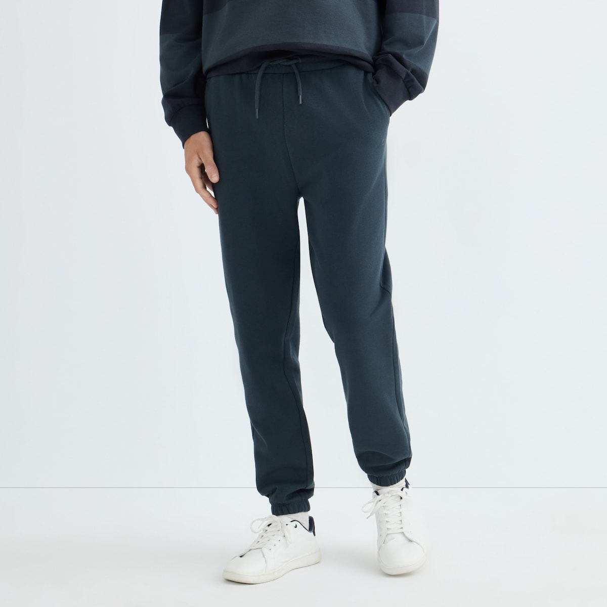 Pantalón Largo Hombre Azul-2