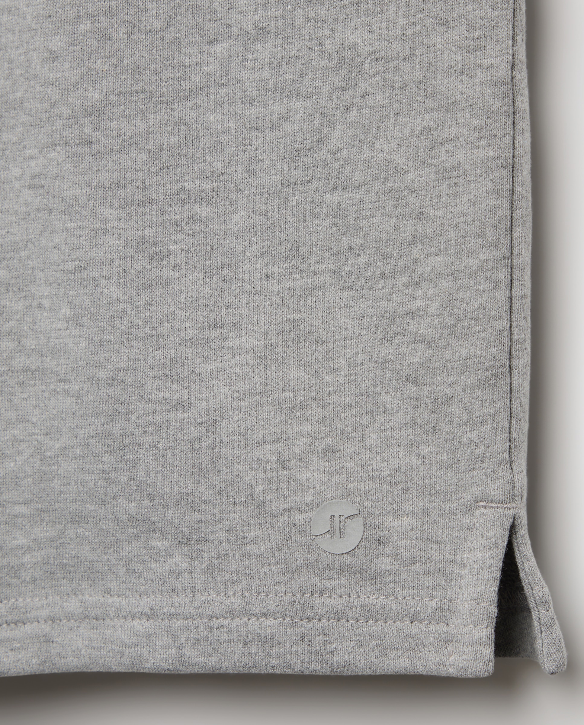 Pantalón Corto Terry Hombre 820 Gris medio-5