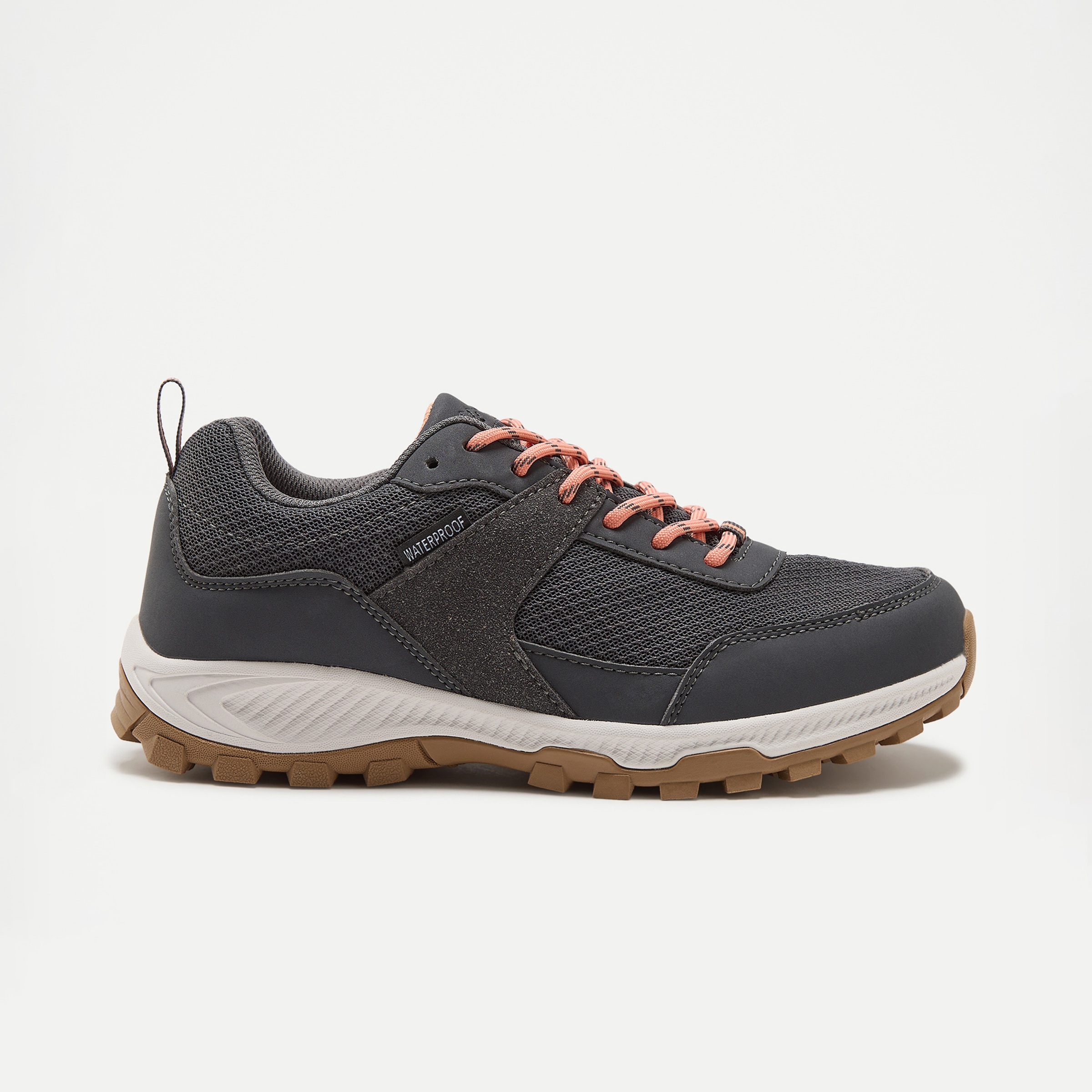 Zapatilla de senderismo de mujer con membrana waterproof Verde-1