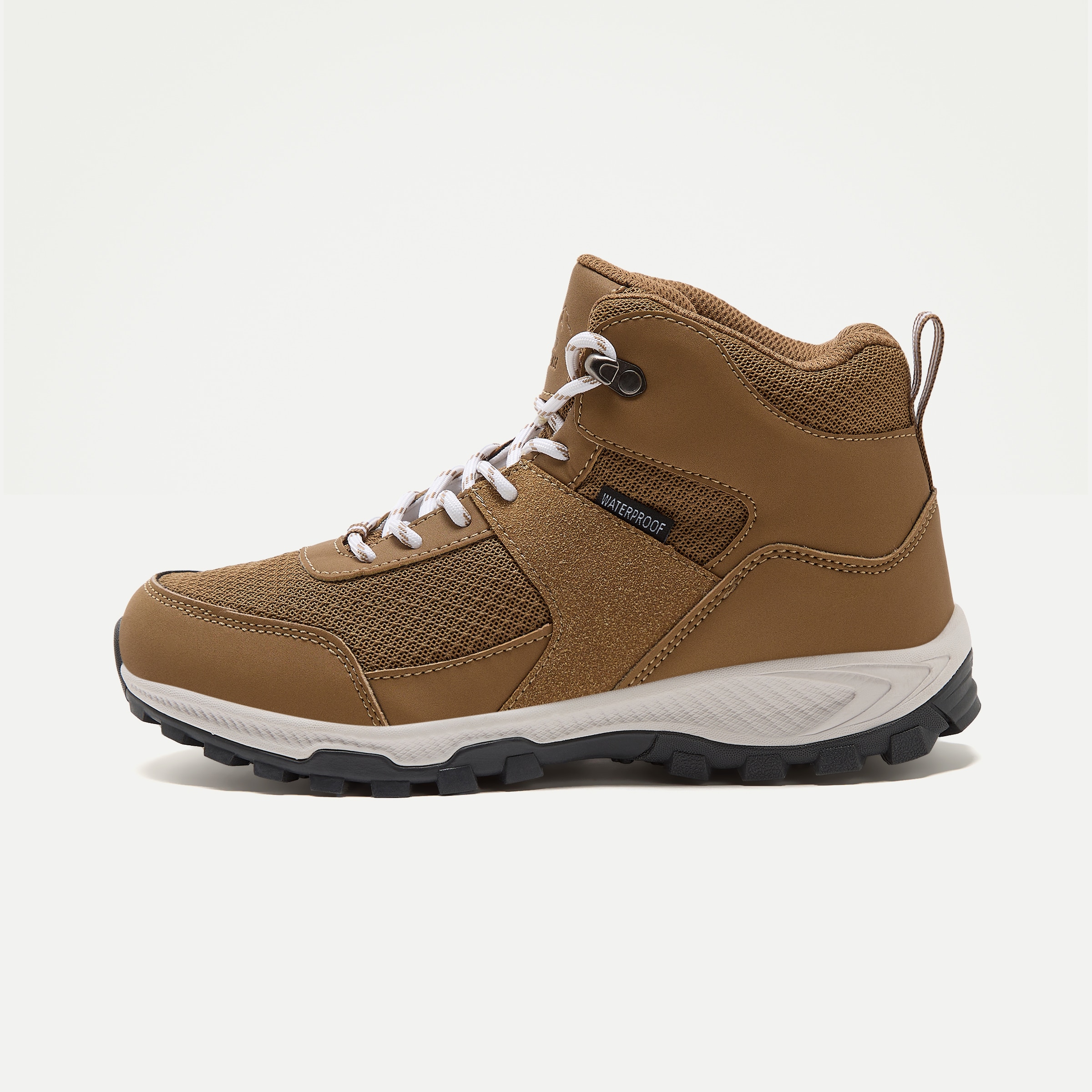 Bota de senderismo de mujer con membana waterproof Marrón-4