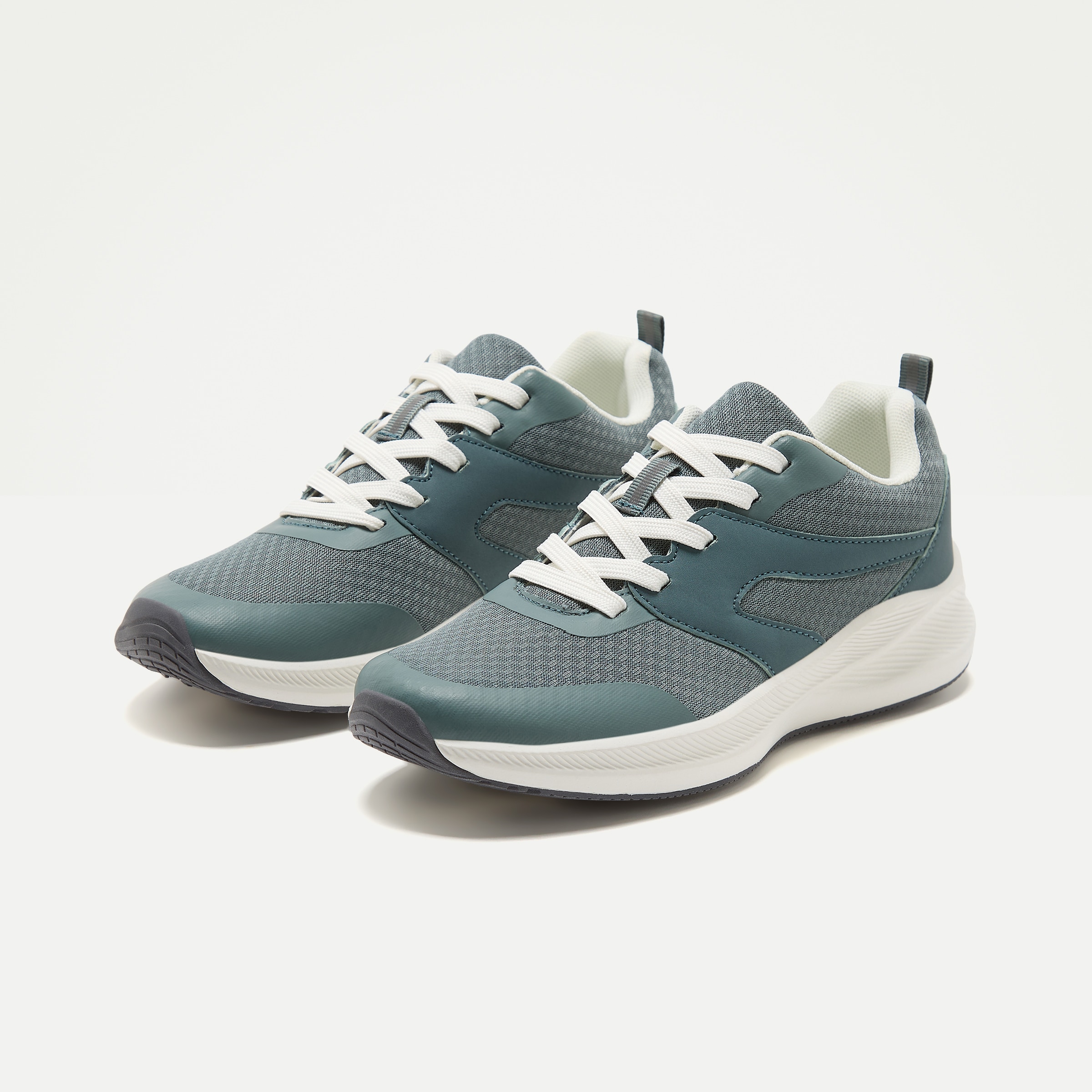 Zapatilla deportiva de mujer Verde-6
