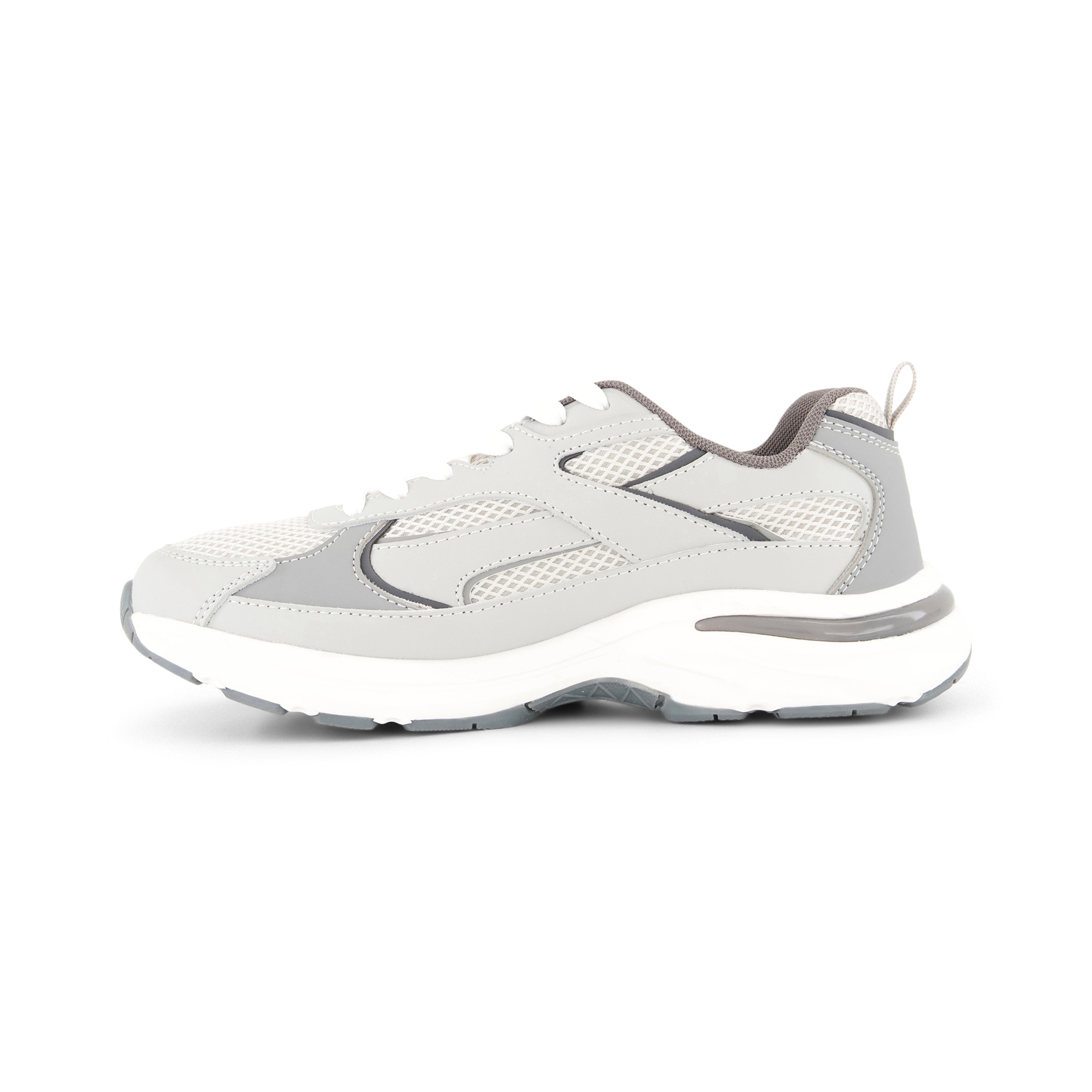 Zapatilla Deportiva Mujer Gris-3