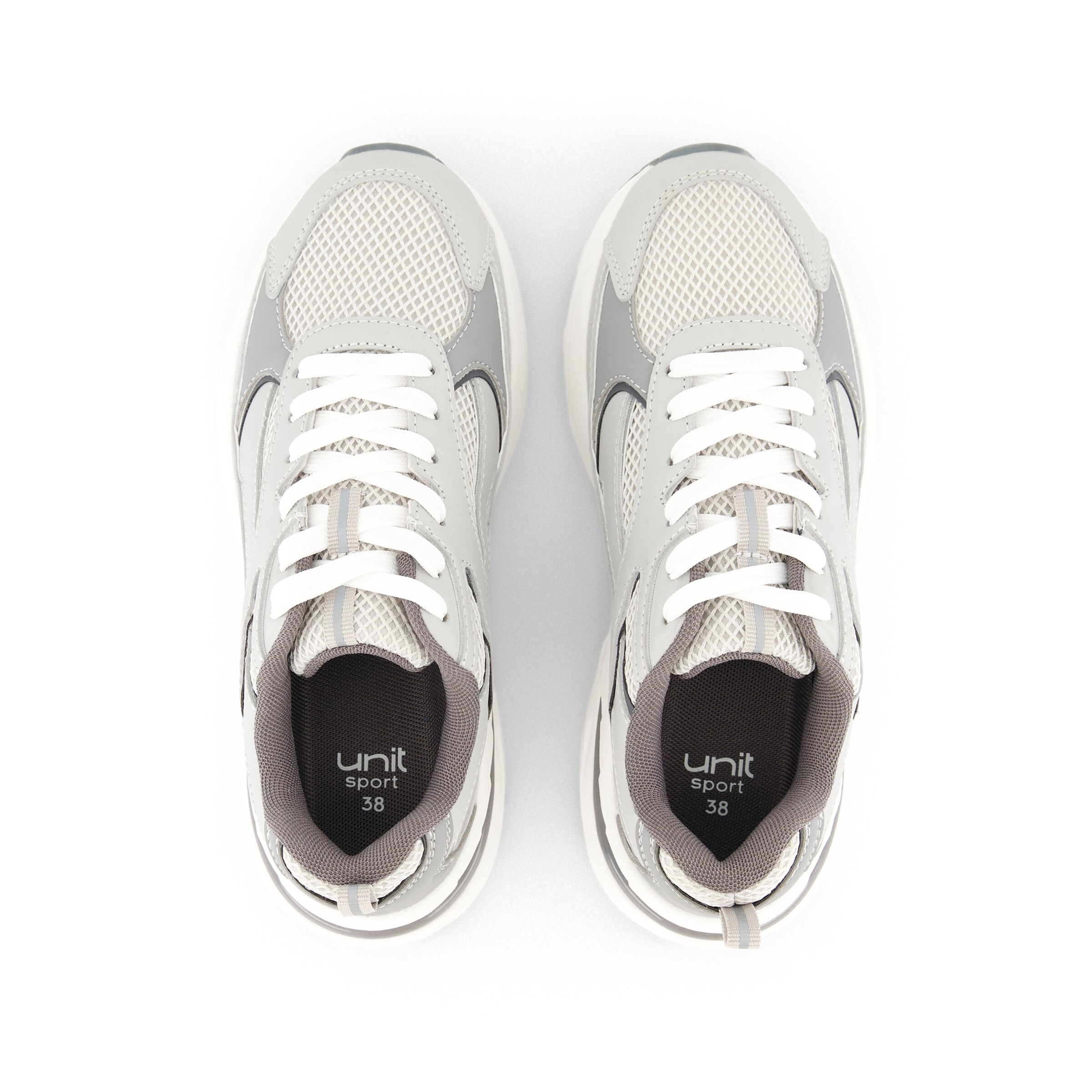 Zapatilla Deportiva Mujer Gris-4