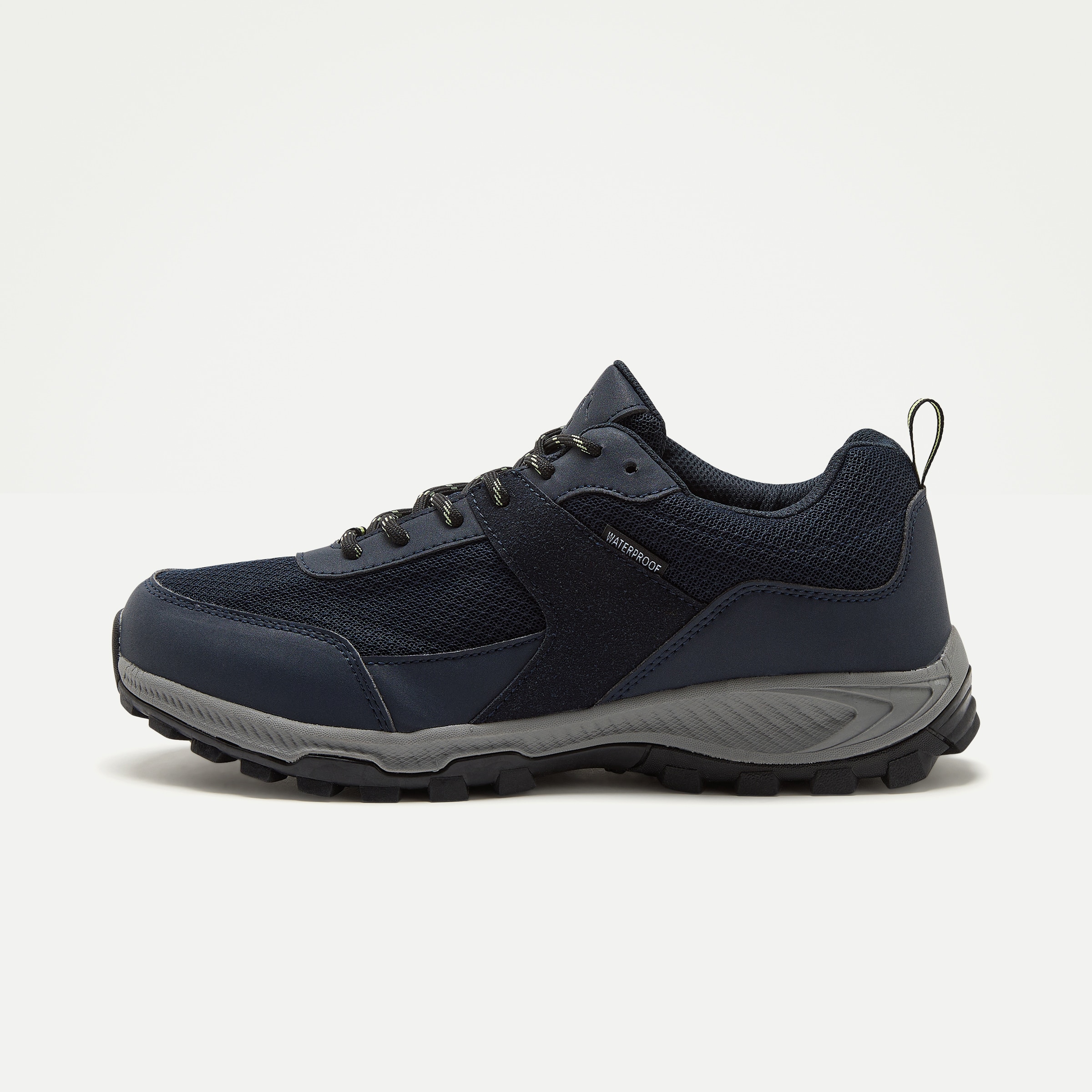 Zapatilla de senderismo de hombre con membrana waterproof Azul-3