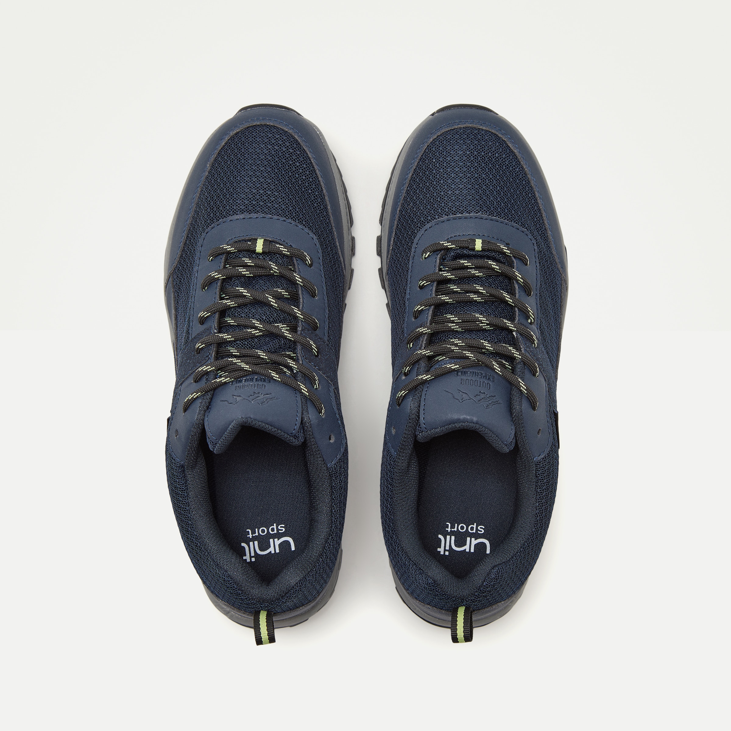 Zapatilla de senderismo de hombre con membrana waterproof Azul-4