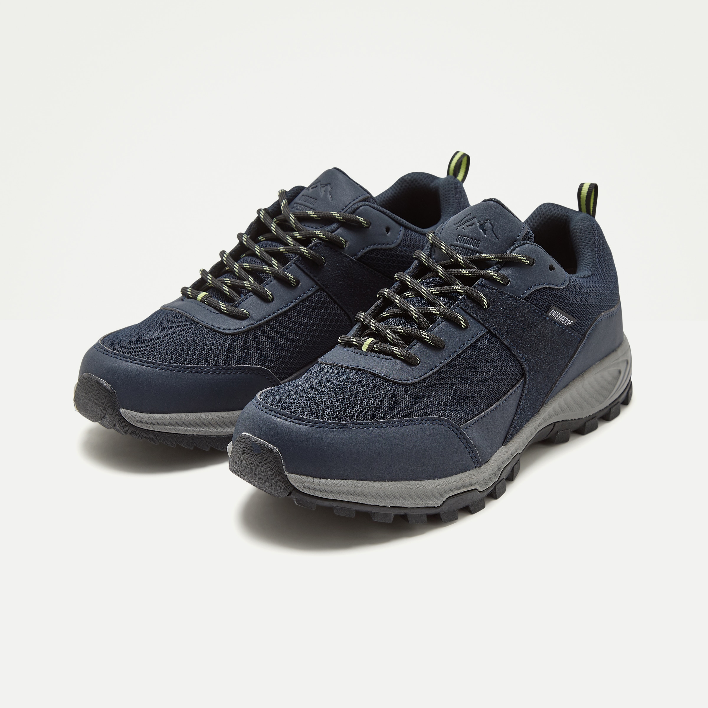Zapatilla de senderismo de hombre con membrana waterproof Azul-6