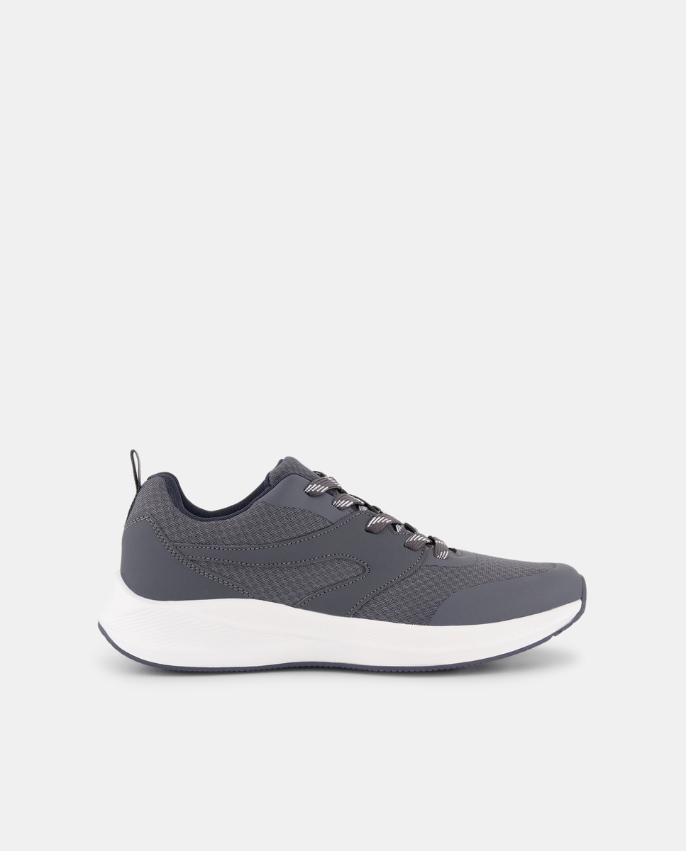 Zapatilla deportiva de hombre Gris-1