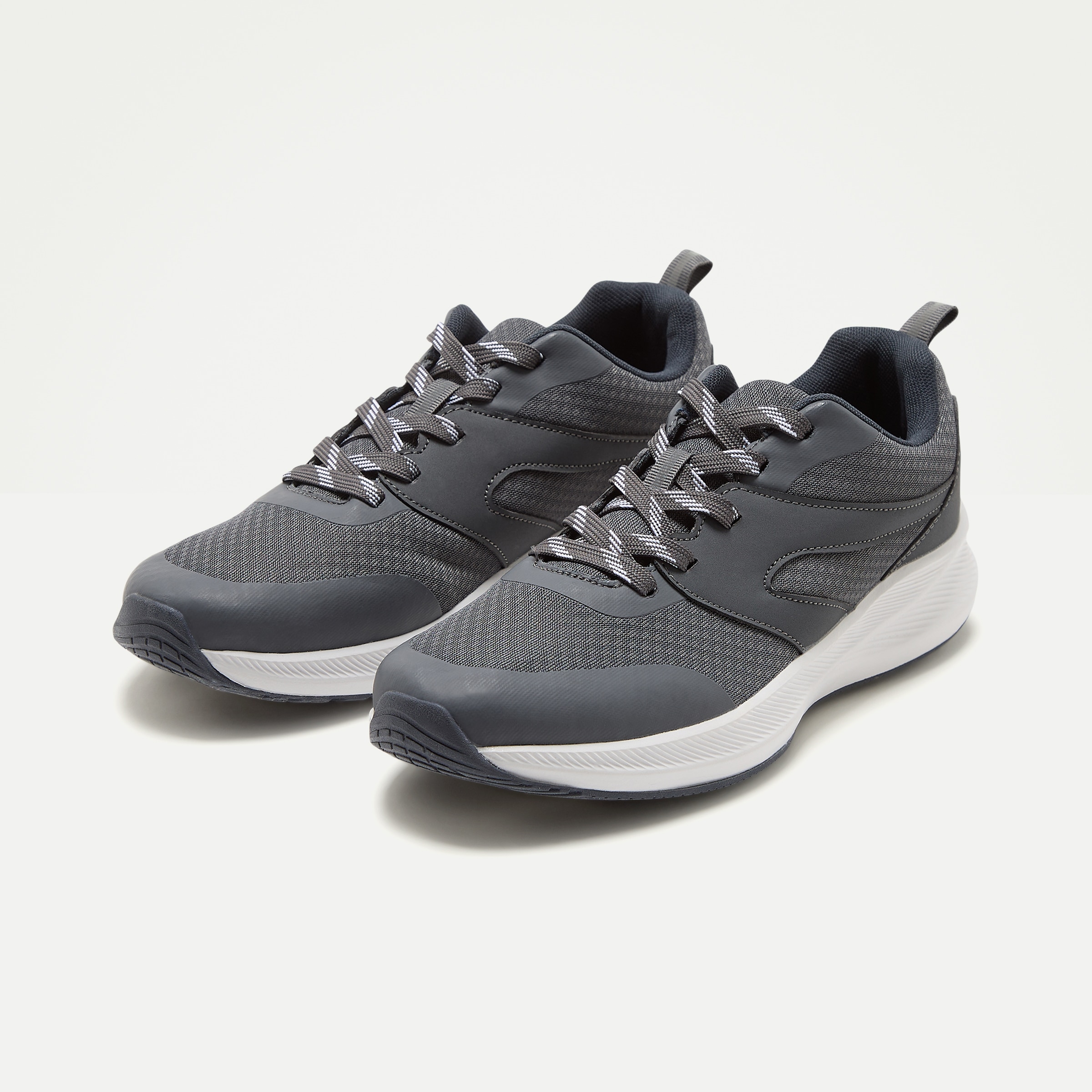 Zapatilla deportiva de hombre Gris-6