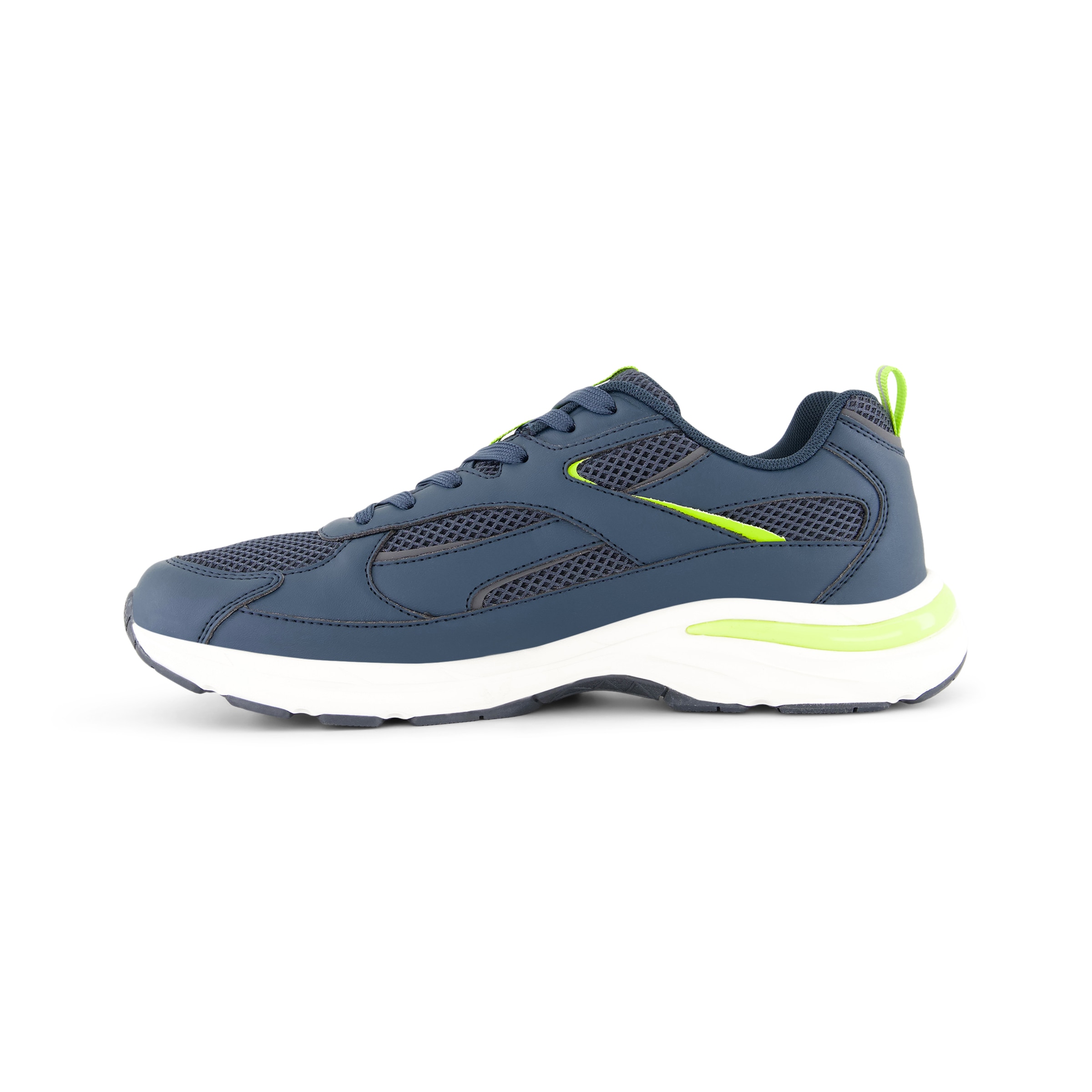 Zapatilla Deportiva Hombre Azul-3