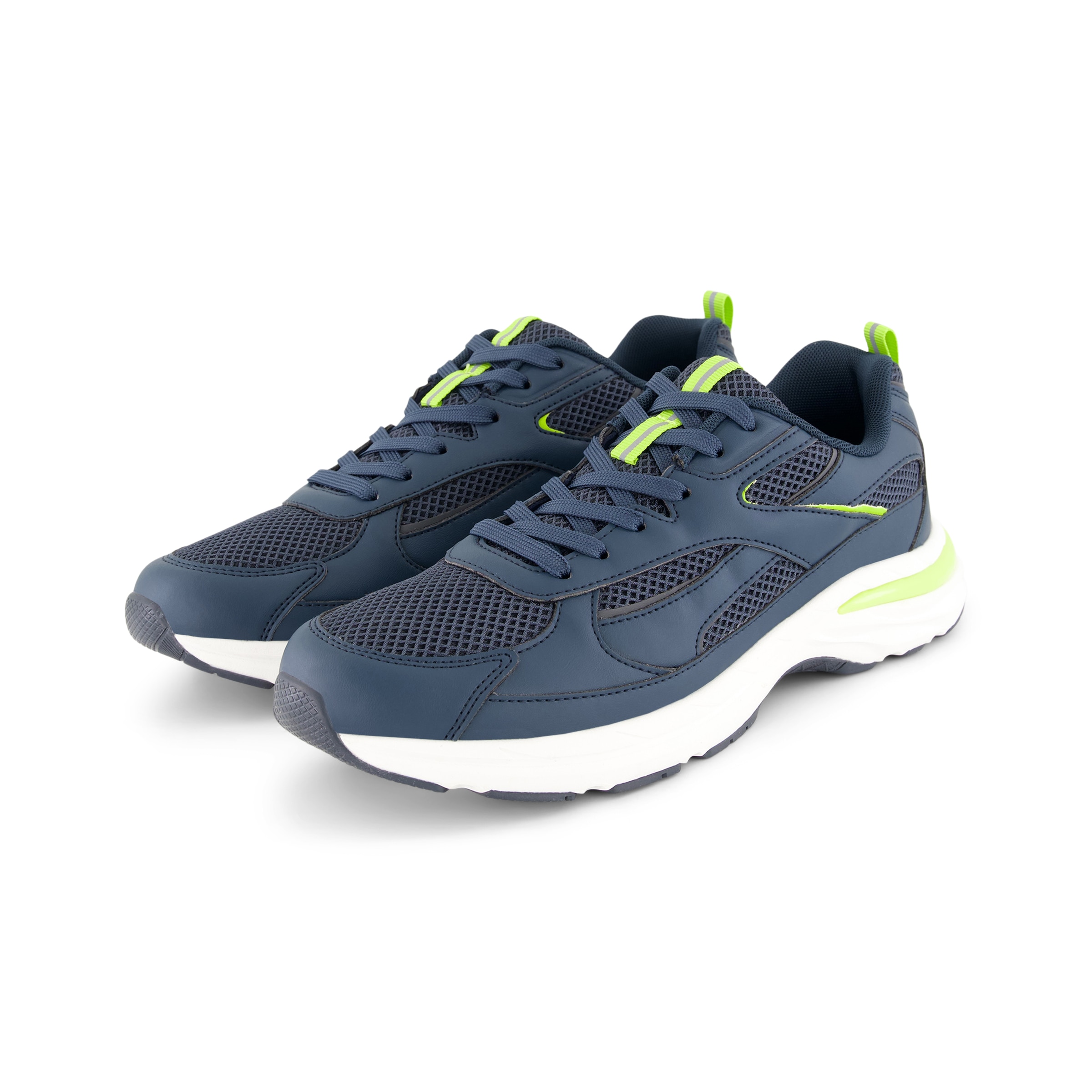 Zapatilla Deportiva Hombre Azul-6