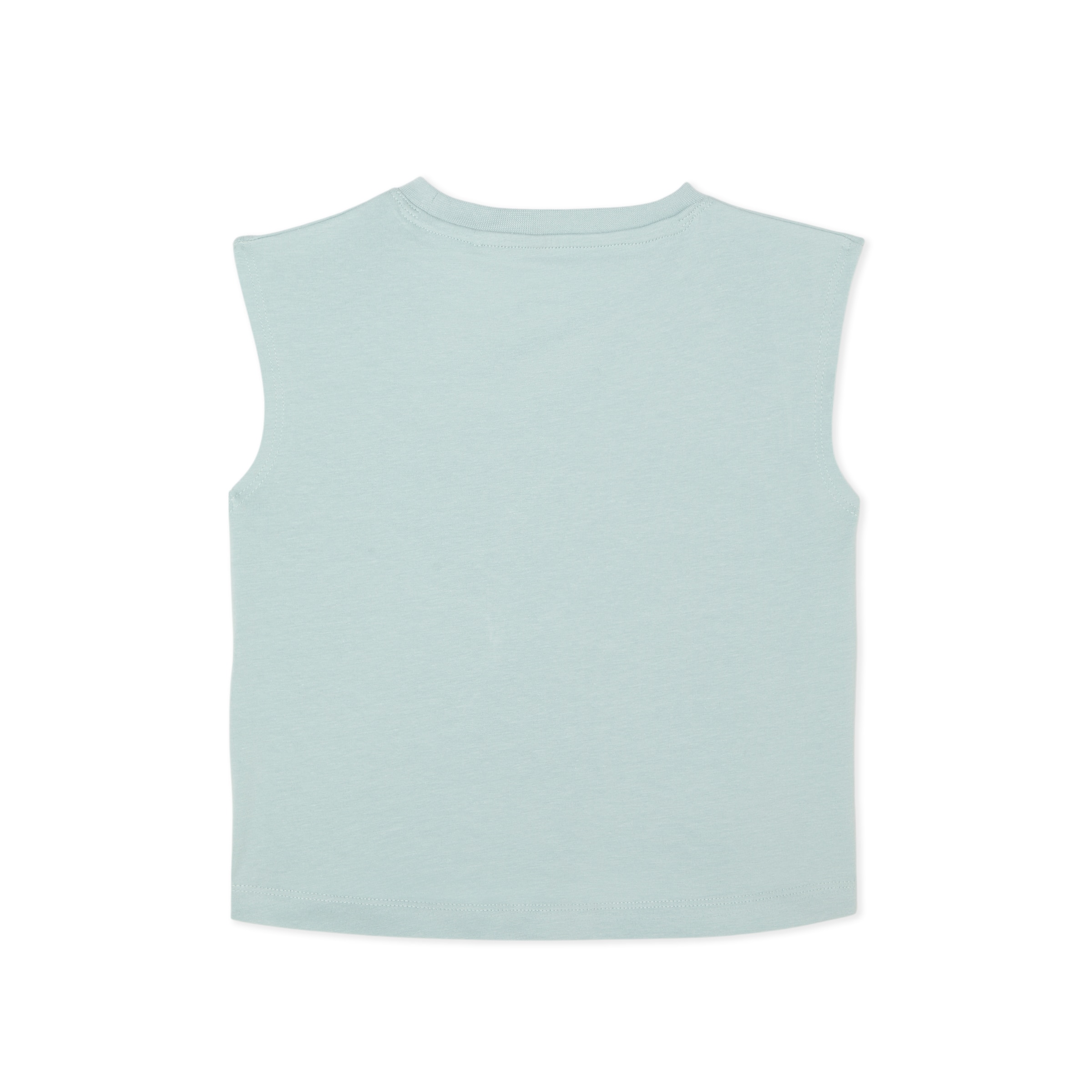 Camiseta crop niña Verde-2