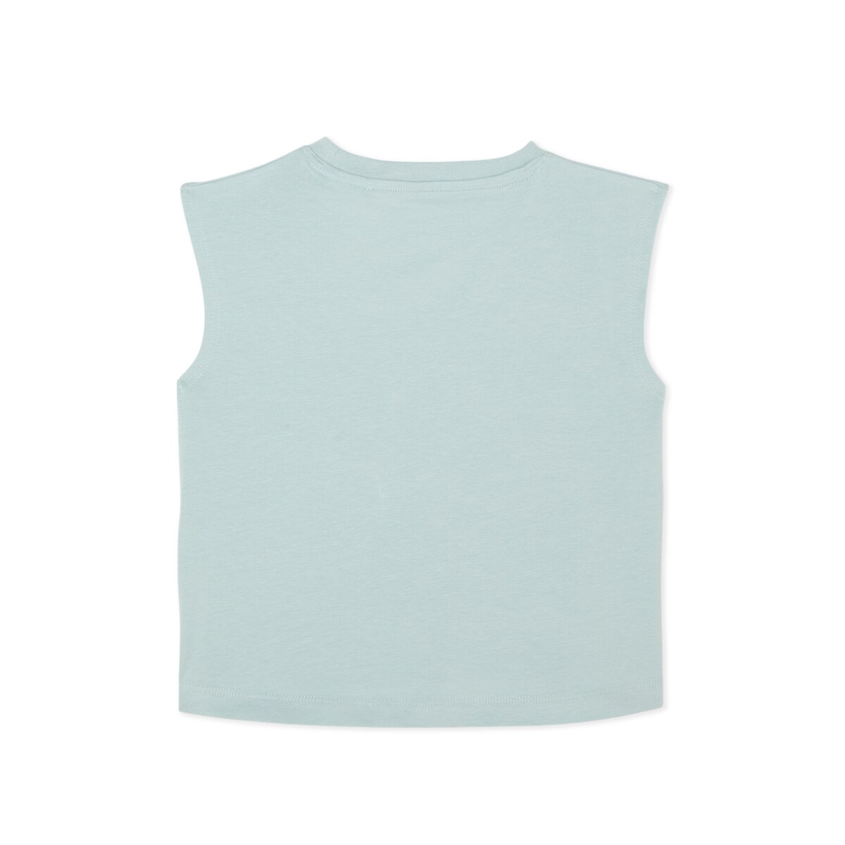 Camiseta crop niña Verde-2