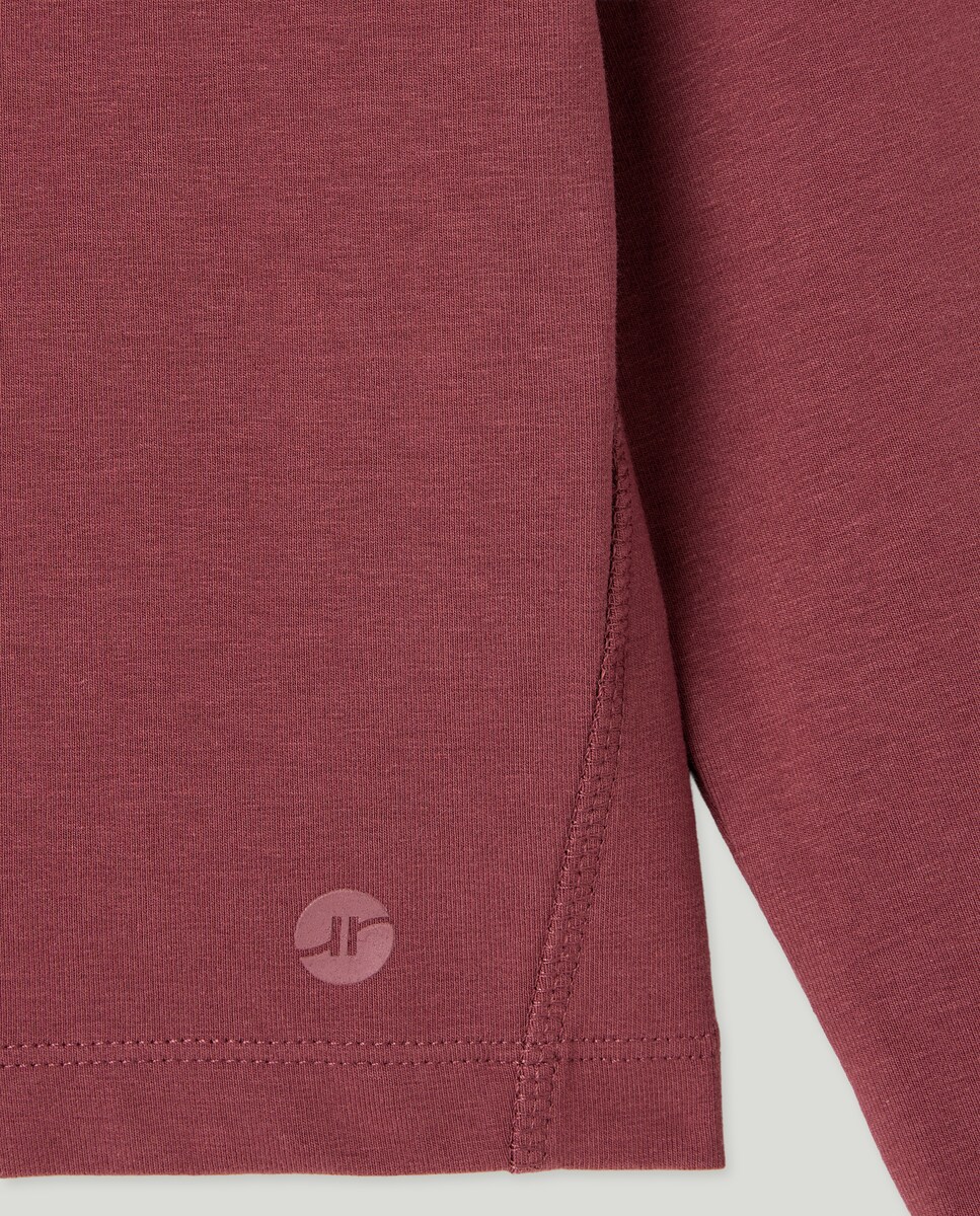 Camiseta Manga Larga Niña Rosa-3