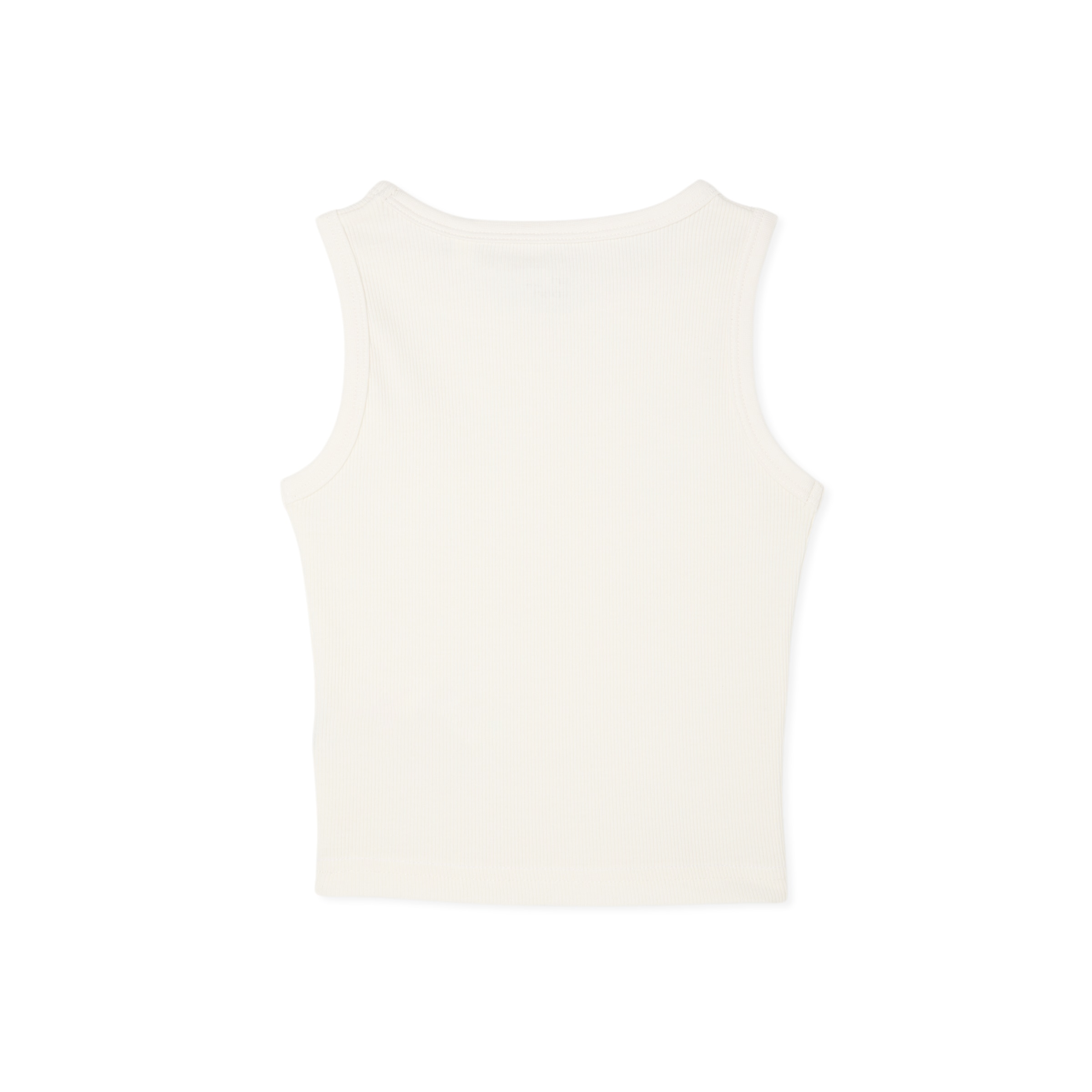 Camiseta sin mangas niña Blanco roto-2