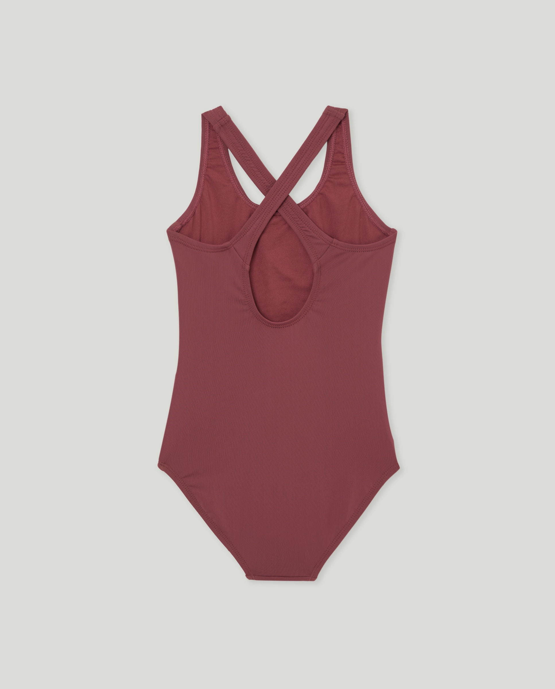 Bañador de competición de niña Rosa-2