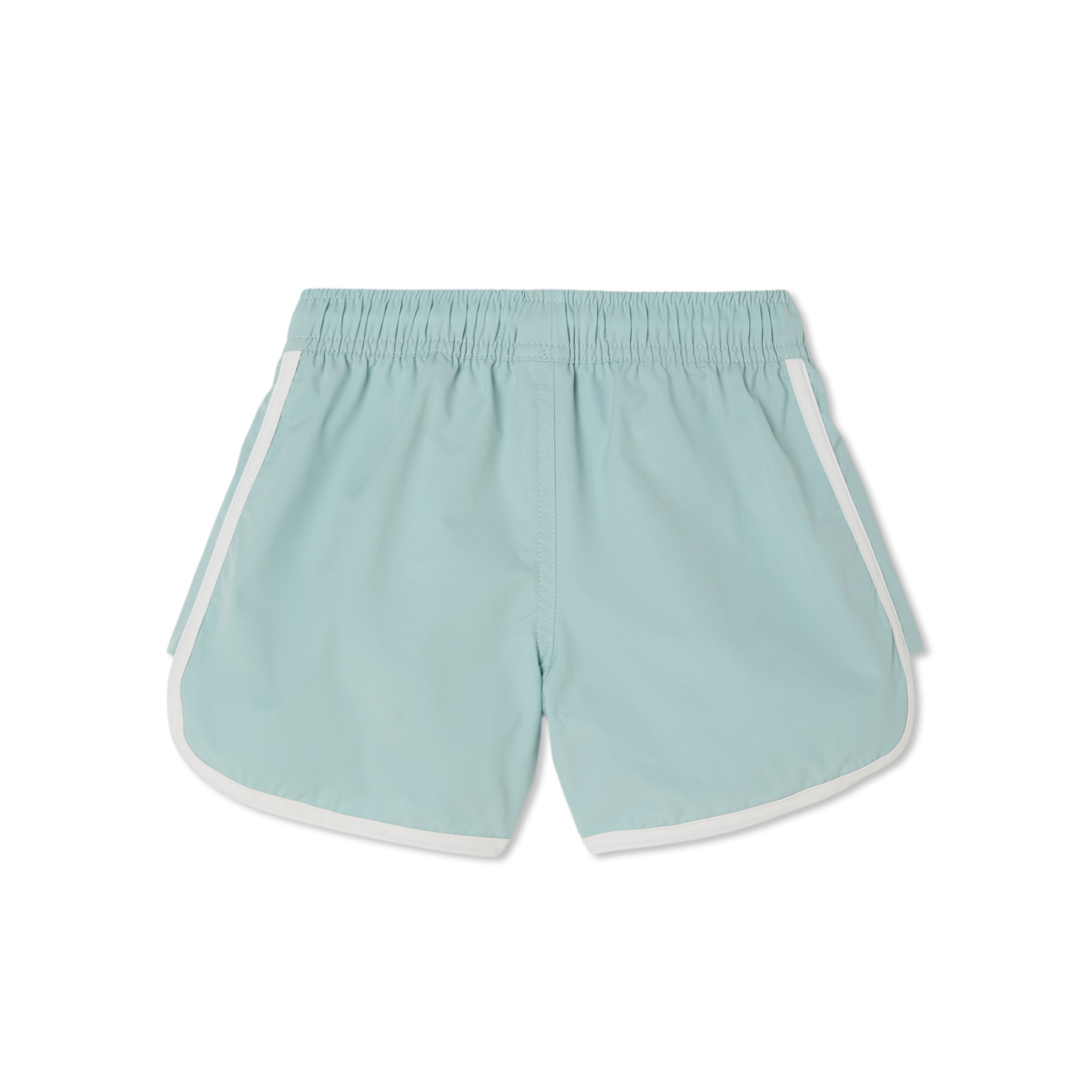 Pantalón corto surf de niña Verde Agua-2