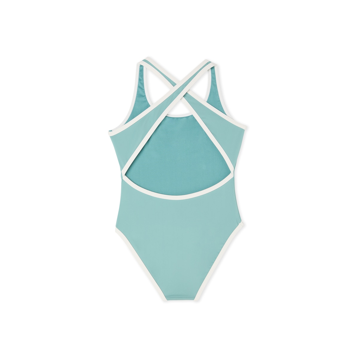 Bañador surf niña Verde Agua-2