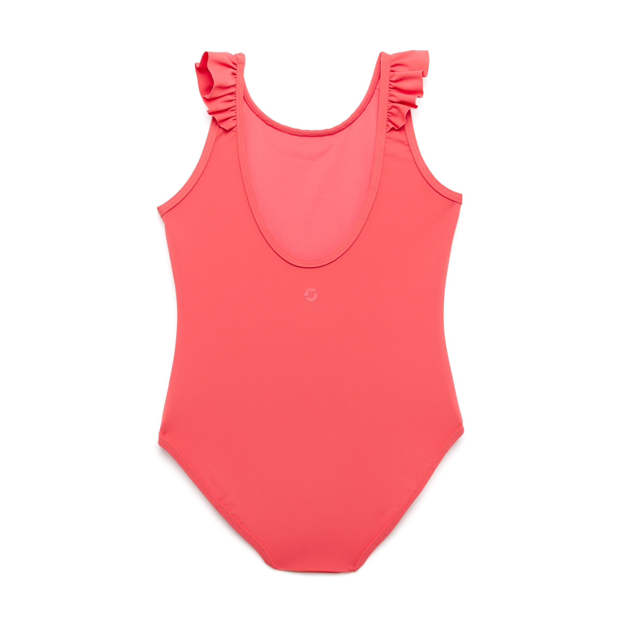 Bañador  Niña Tirante Volante 200 Rosa-2