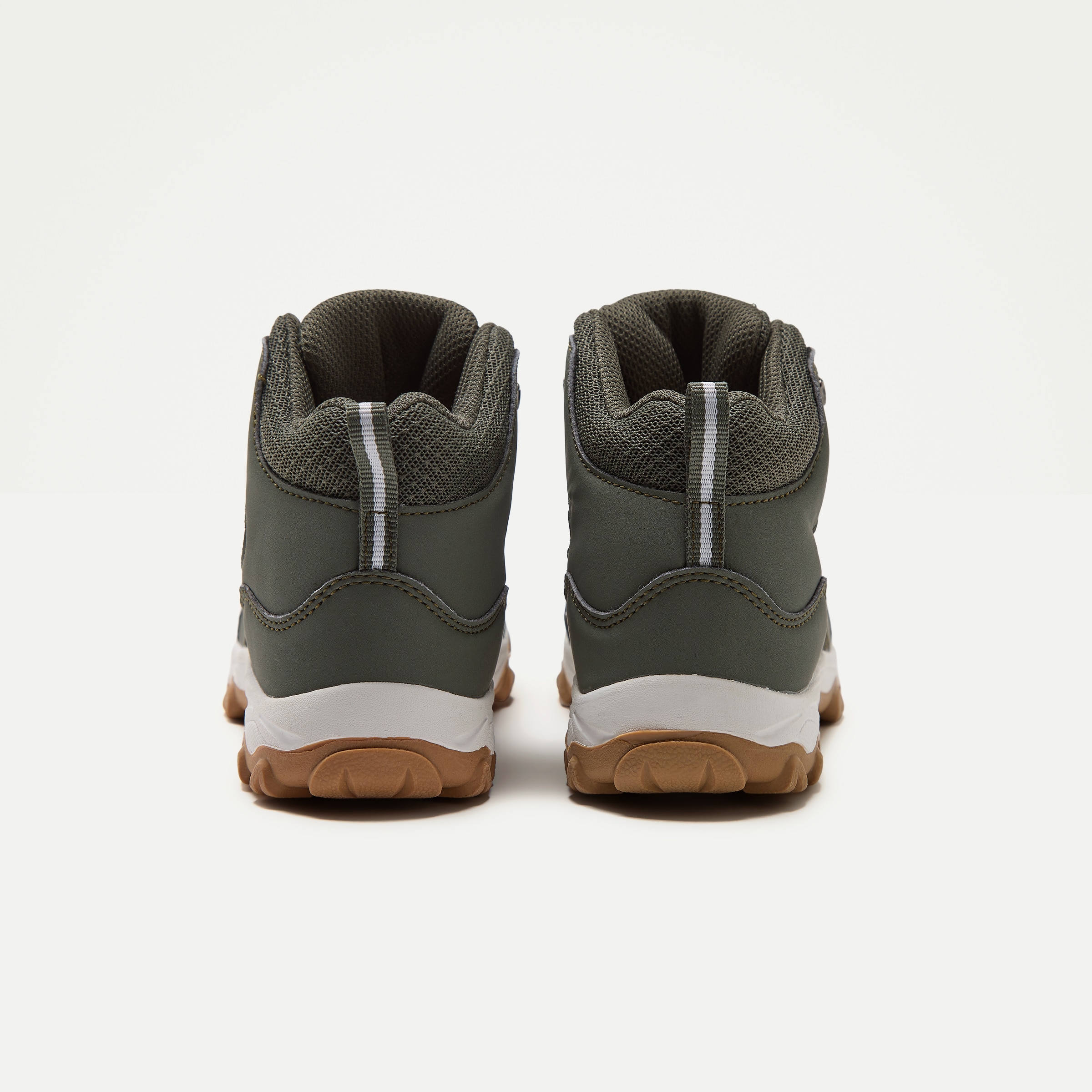Bota de senderismo infantil con membrana waterproof Kaki-5