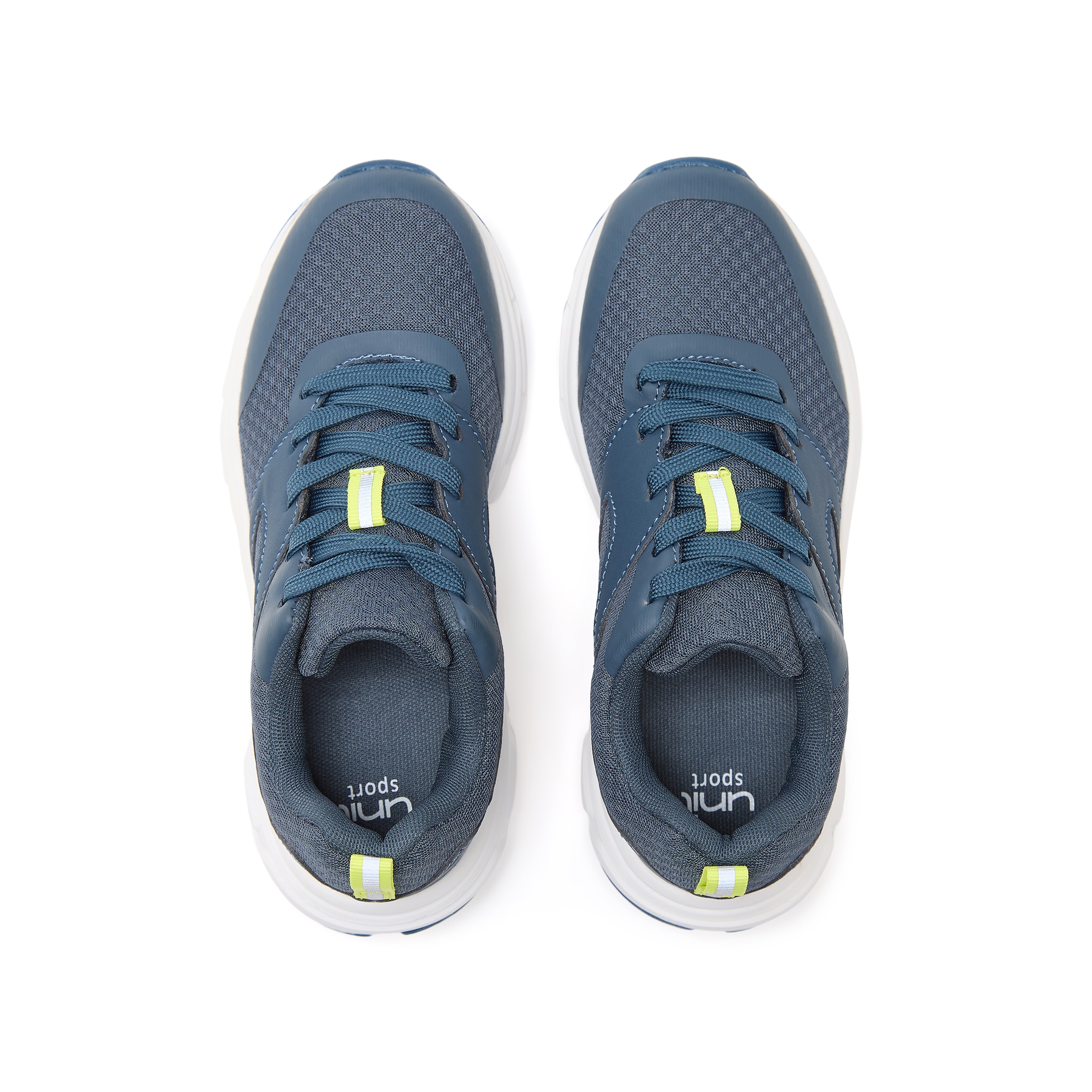 Zapatilla deportiva con cordones de niño Azul-4