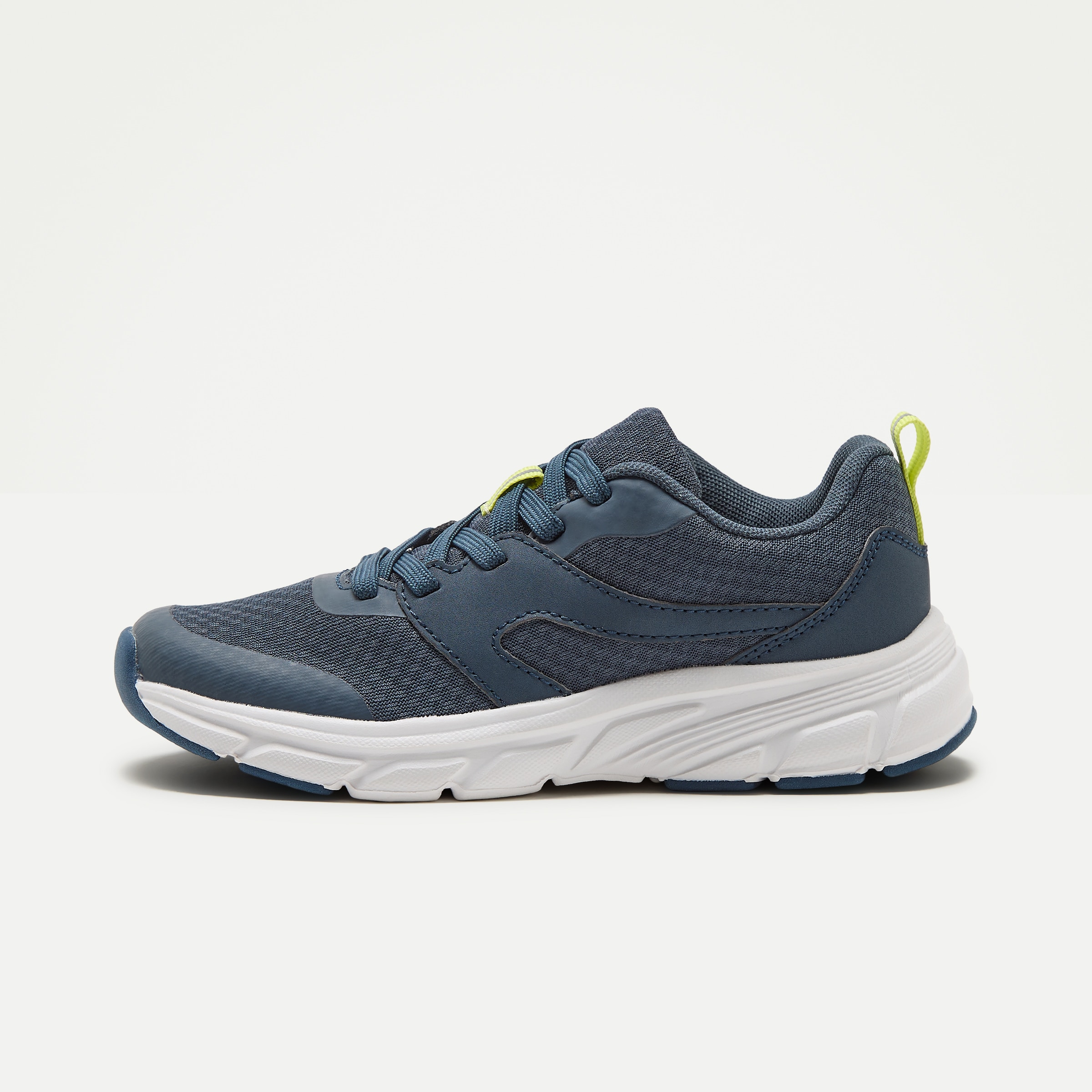 Zapatilla deportiva con cordones de niño Kaki-3