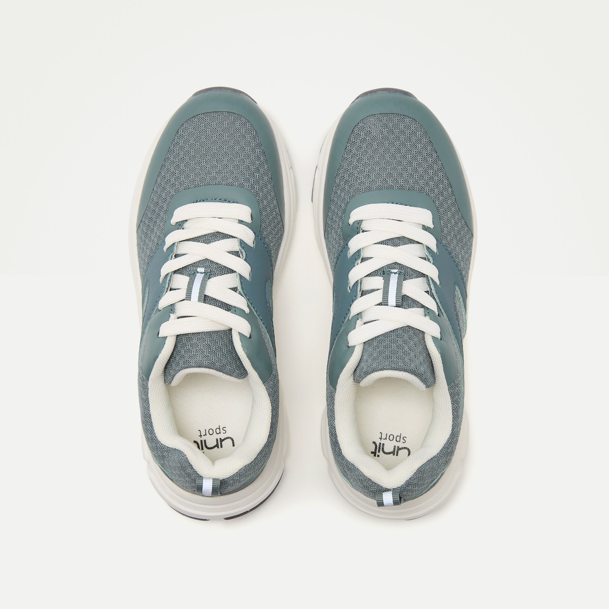 Zapatilla deportiva con cordones de niña Verde claro-4