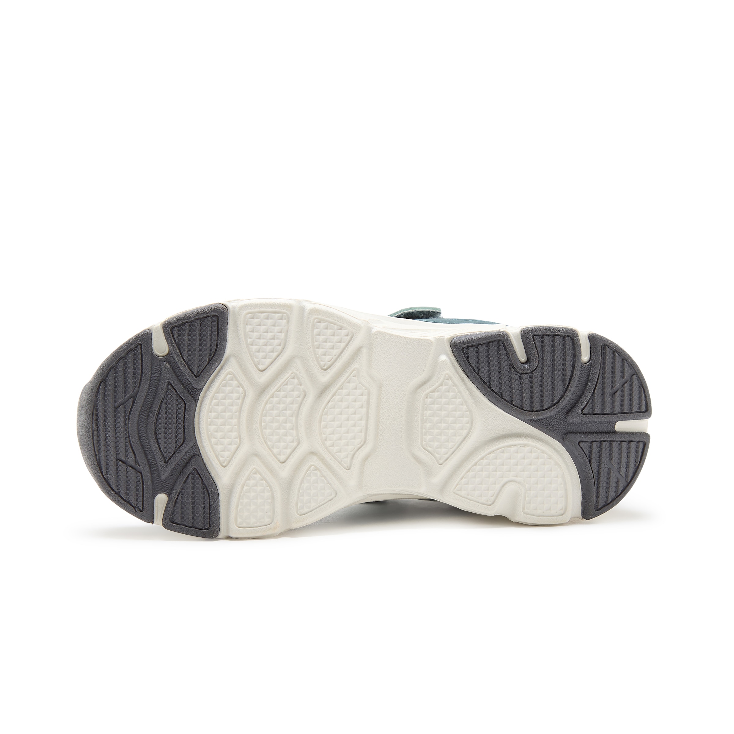 Zapatilla deportiva con velcro y cordones de niña Verde claro-2