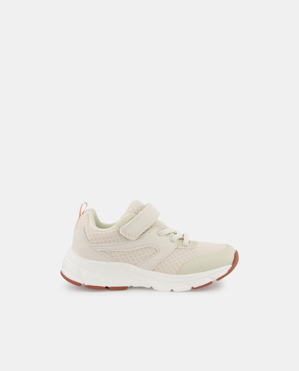 Imagen 0 de Zapatilla deportiva con velcro y cordones de niña