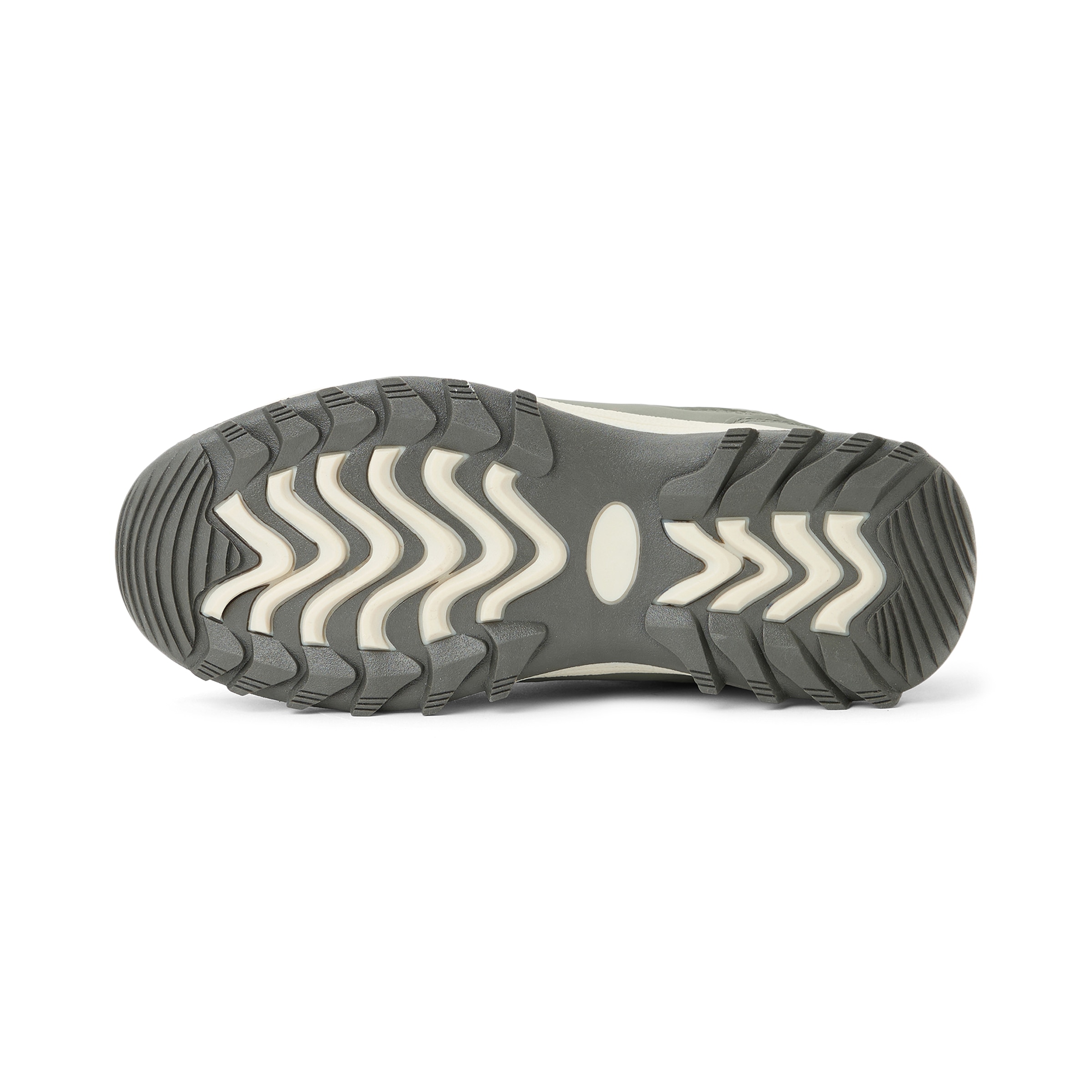 Zapatilla Senderismo Cordones Waterproof Infantil Kaki-2