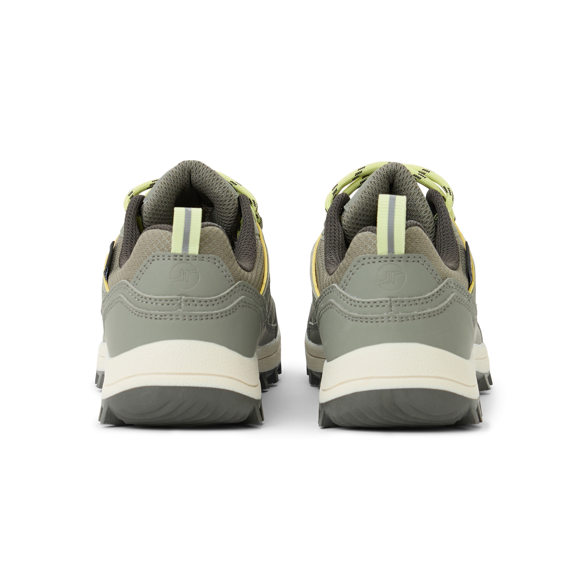 Zapatilla Senderismo Cordones Waterproof Infantil Kaki-5