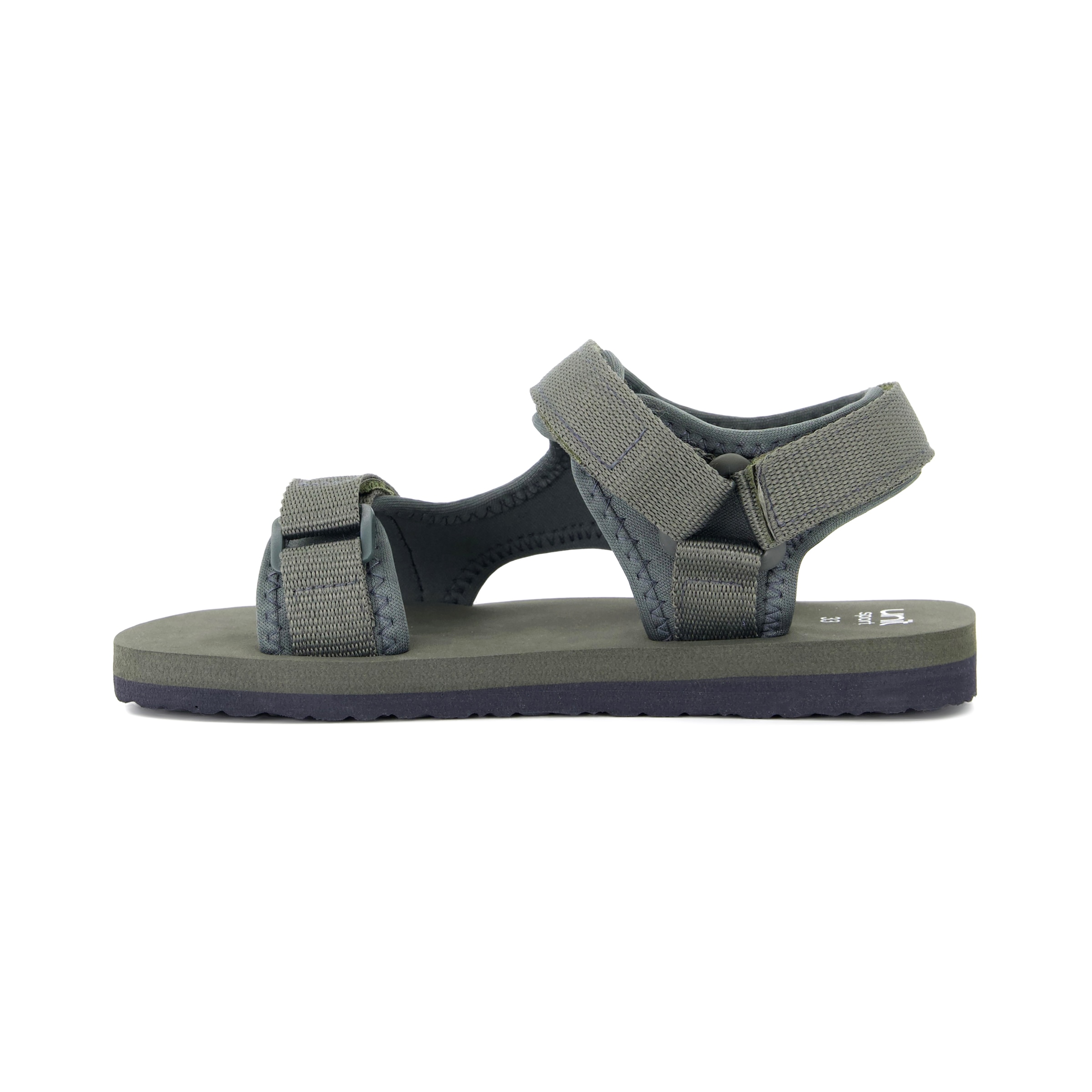 Sandalia Velcro Infantil 31-39 Kaki-3