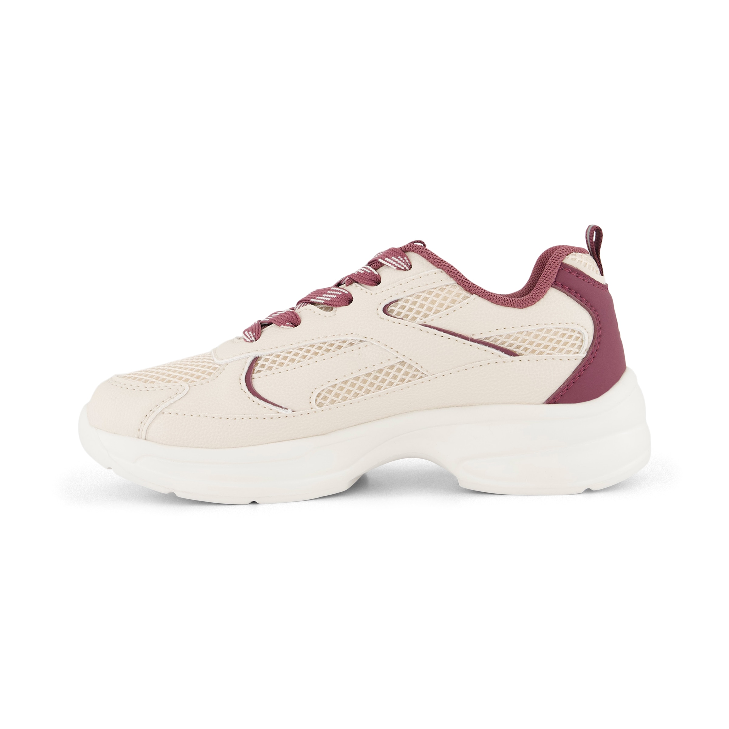 Zapatilla Deportiva Infantil Cordones Blanco-3