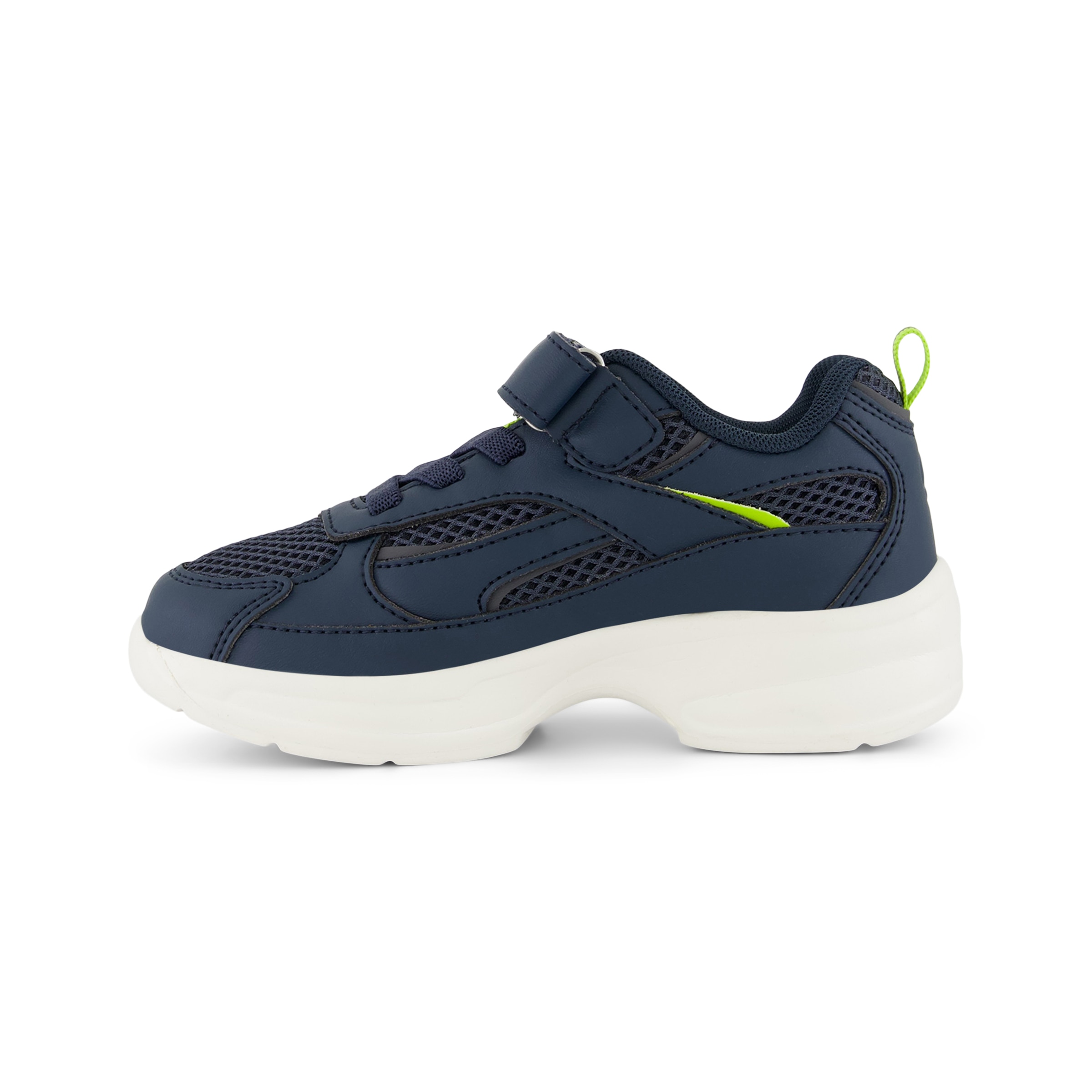 Zapatilla Deportiva Infantil Velcro Azul-3