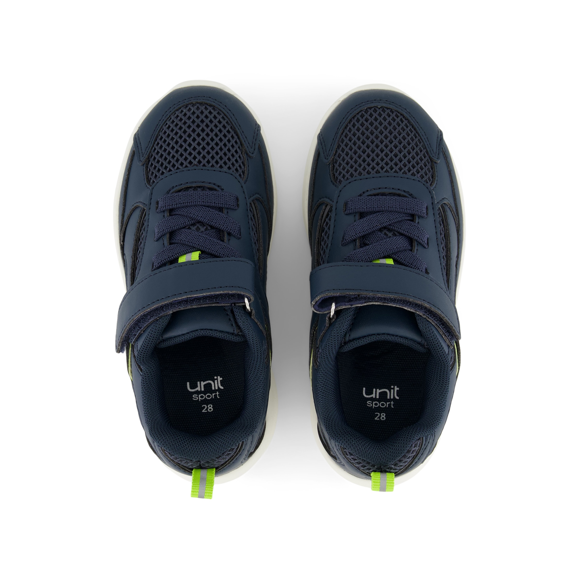 Zapatilla Deportiva Infantil Velcro Azul-4