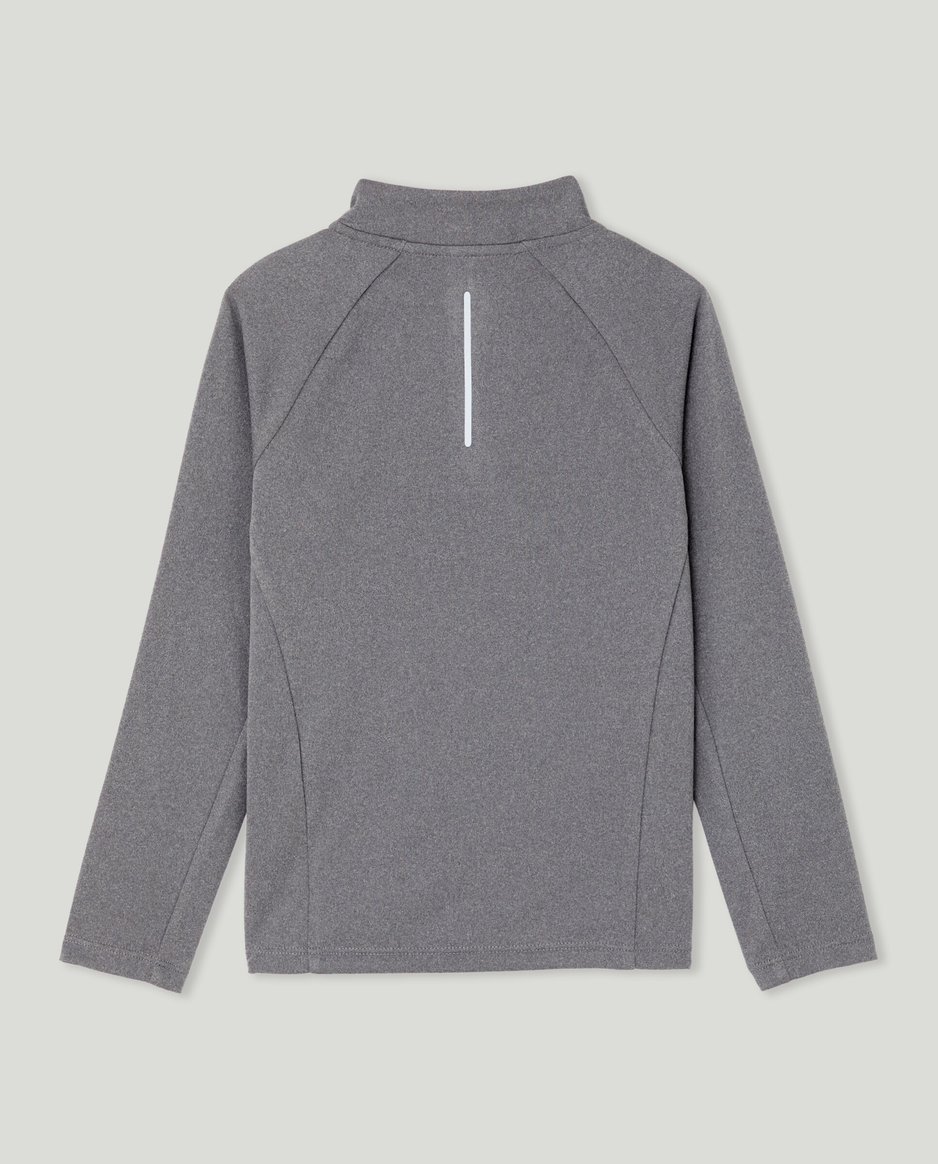Camiseta técnica manga larga niño Gris-2