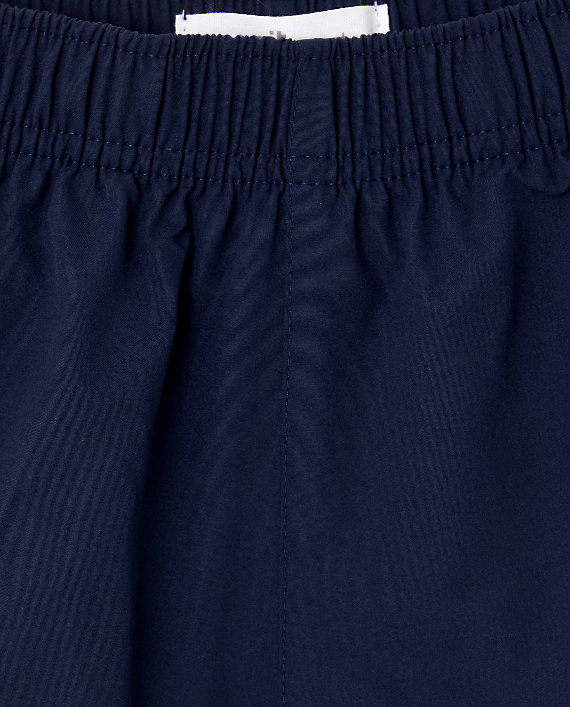 Pantalones cortos de niño con cremallera en los bolsillos Azul-3