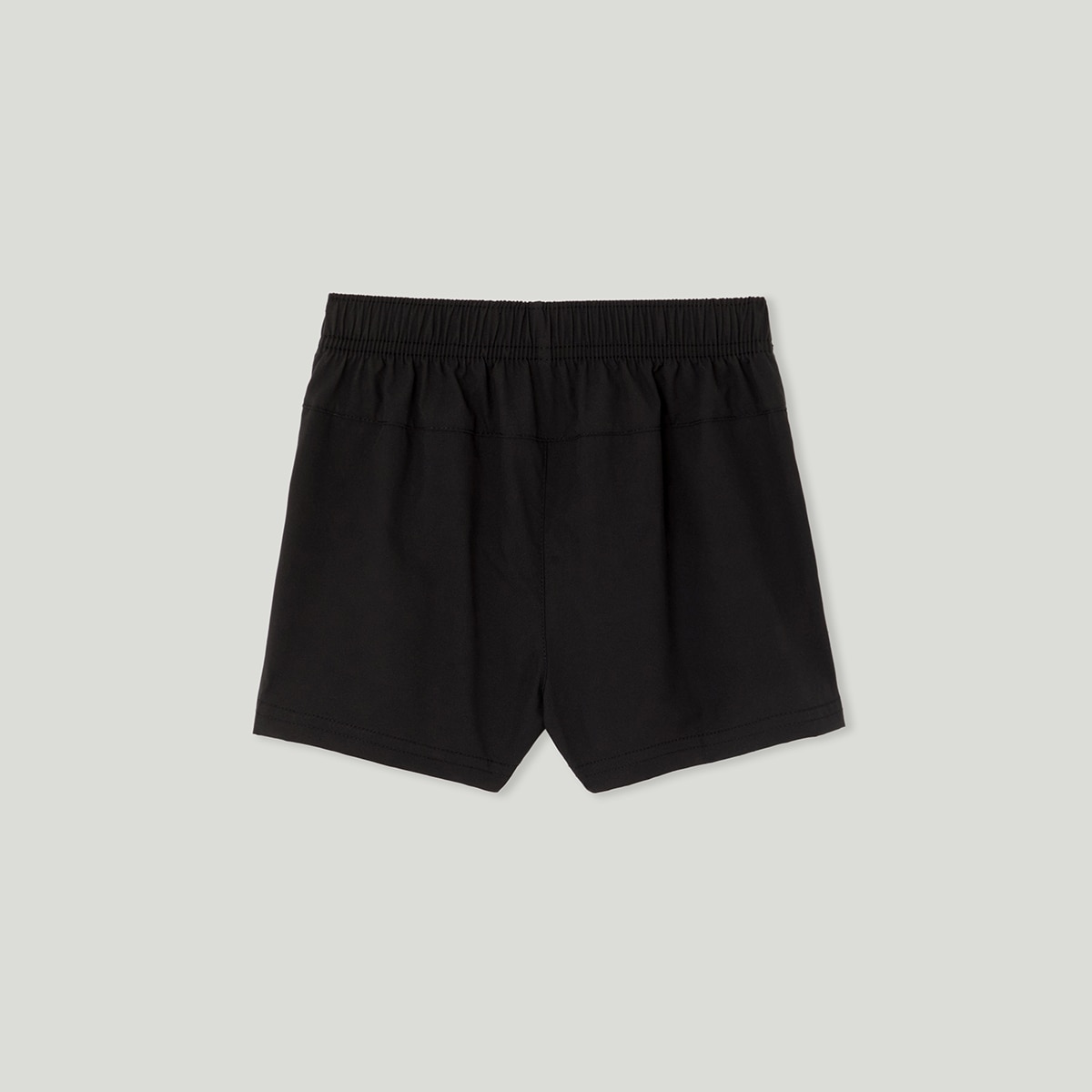 Pantalones cortos de niño con cremallera en los bolsillos Negro-5