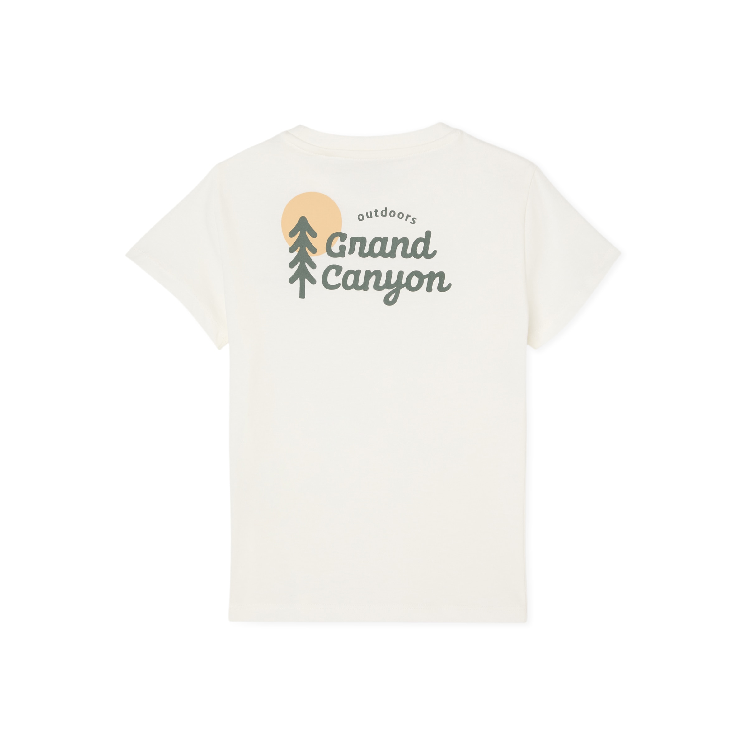 Camiseta manga corta niño Blanco-2