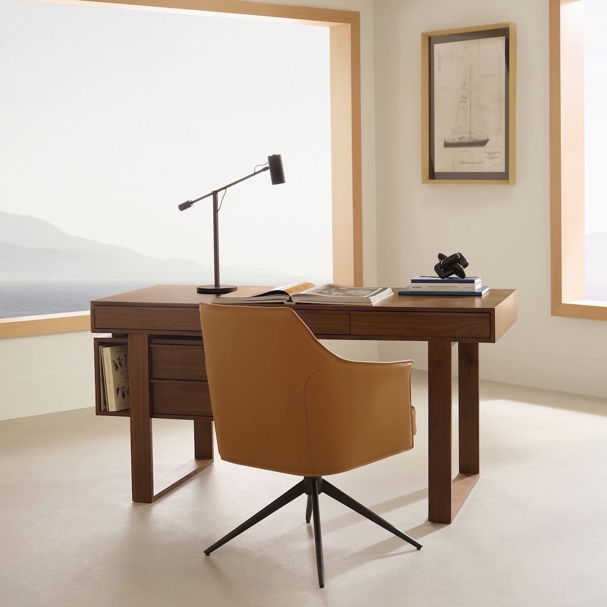 Quadro Navio I Natural / Preto-7