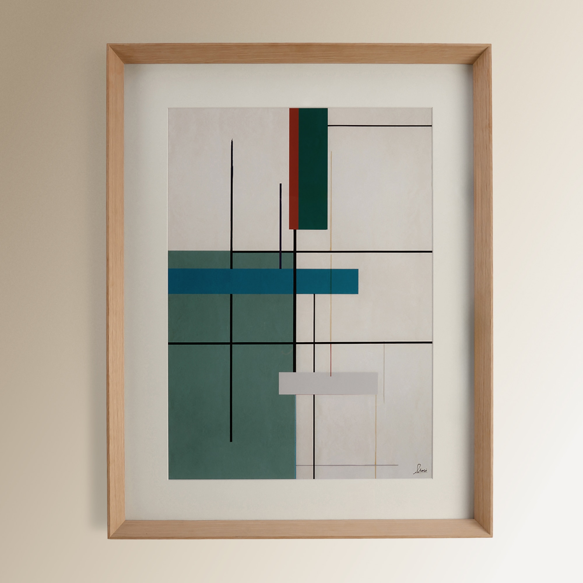 Quadro Mond II Multicolor-2