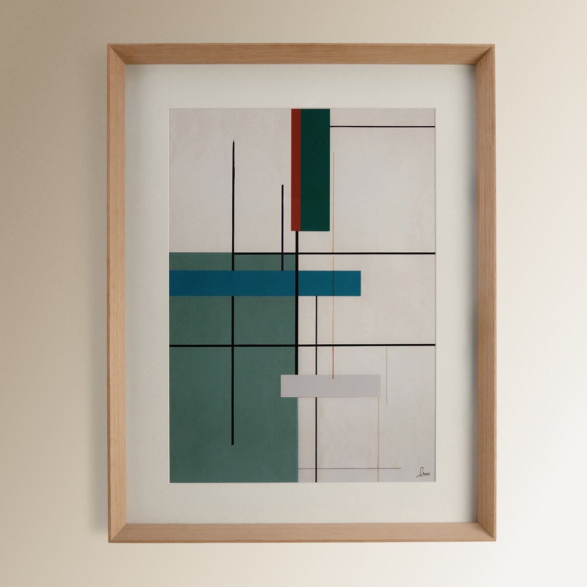 Quadro Mond II Multicolor-2