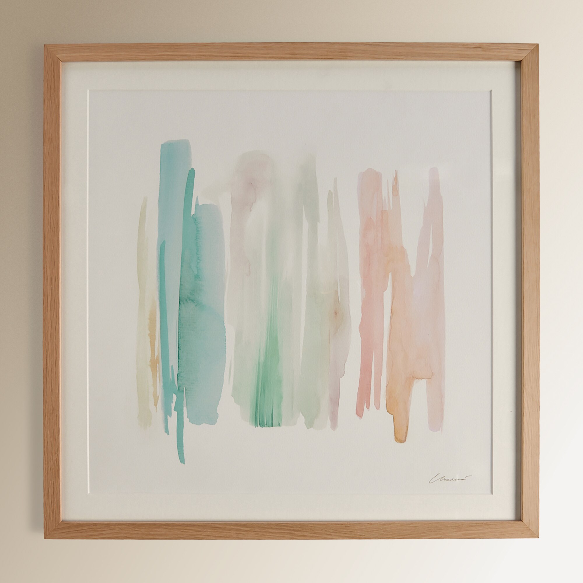 Quadro de Aquarela - Verde Verde-2