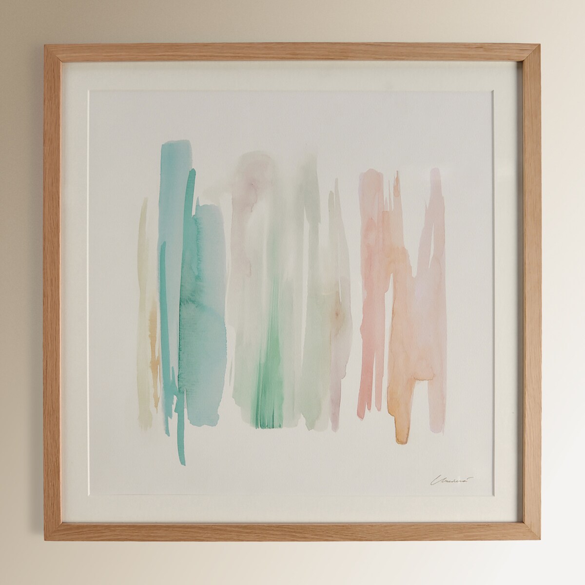 Quadro de Aquarela - Verde Verde-2