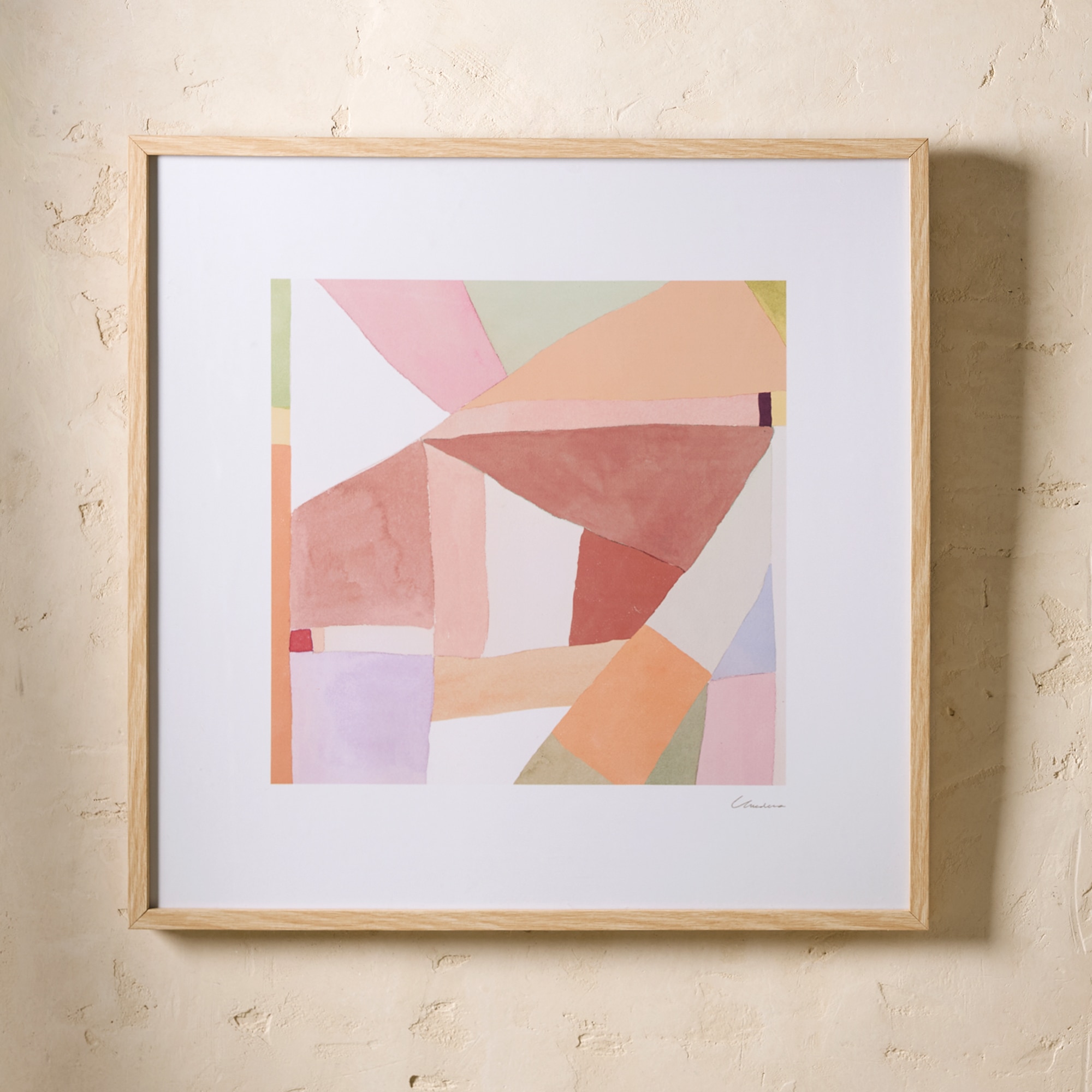 Imagem 0 de Quadro Horizon com Moldura de Carvalho