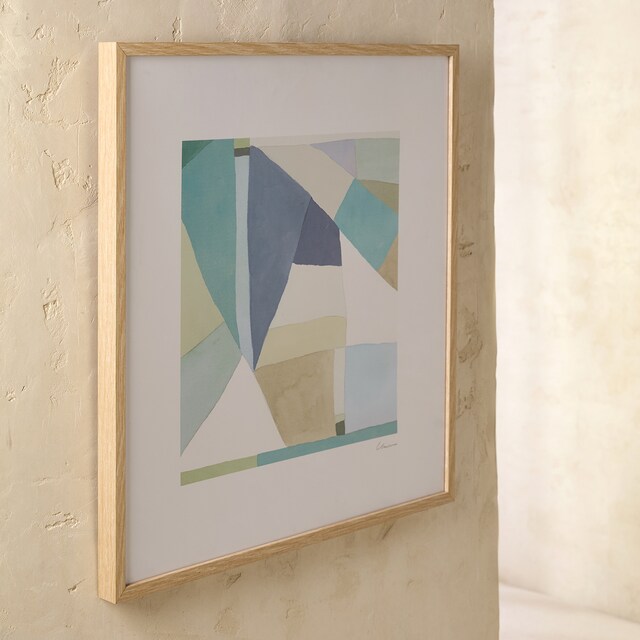 Imagem 0 de Quadro Horizon com Moldura de Carvalho