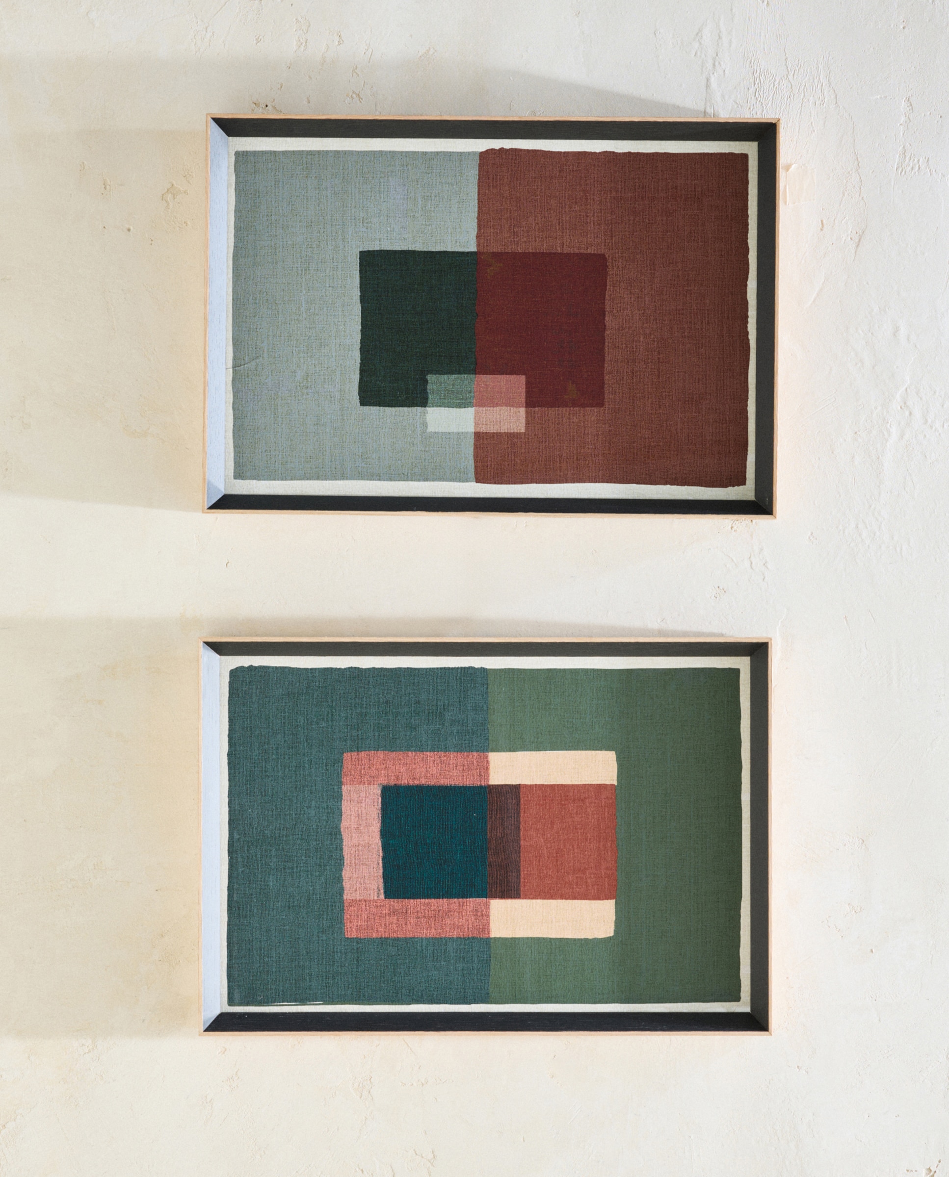 Imagem 0 de Conjunto de 2 quadros Synthesis I