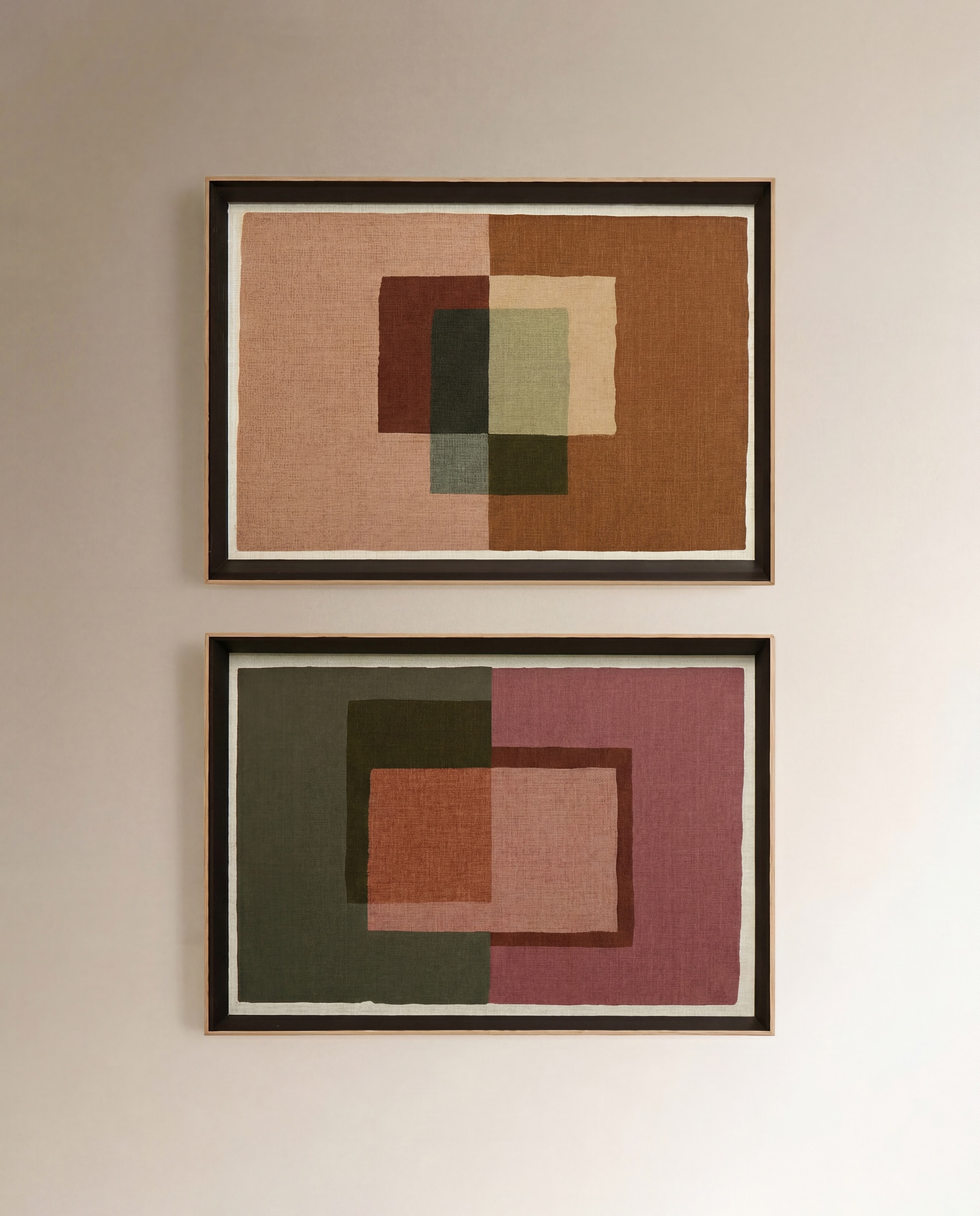 Conjunto de 2 quadros Synthesis II Multicolor-2